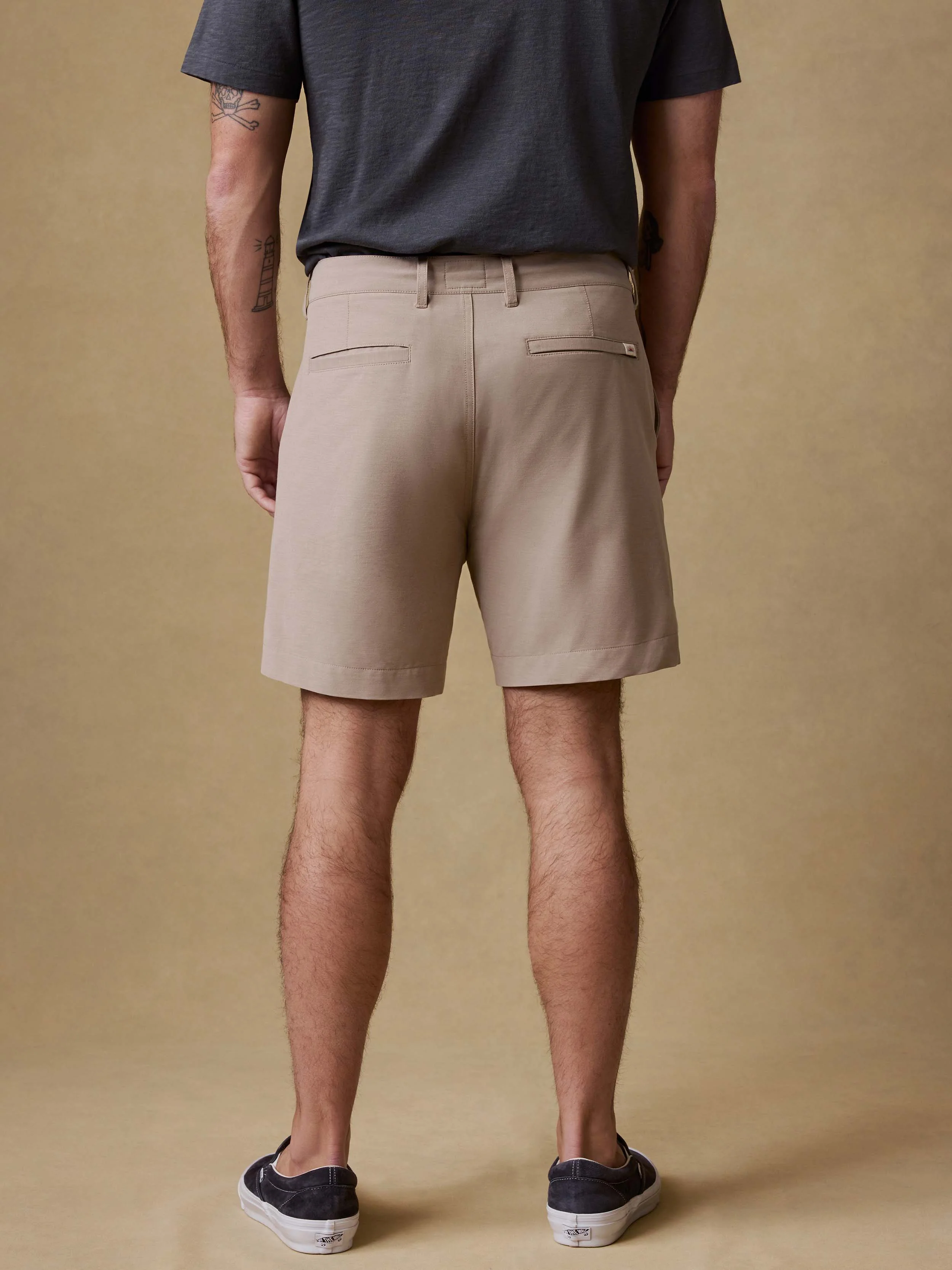 All Day™ Short (7") - Khaki - Image 3