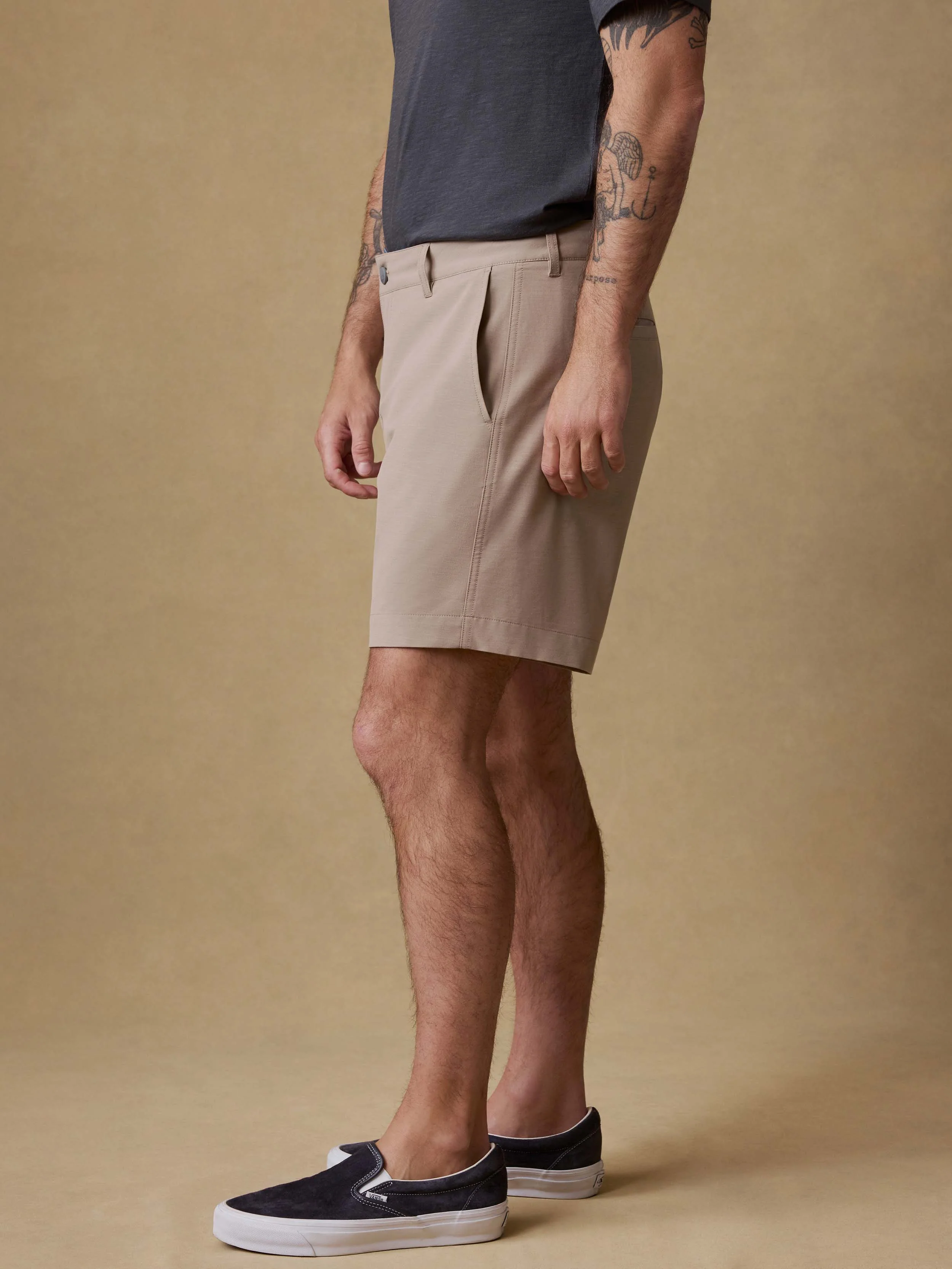 All Day™ Short (7") - Khaki - Image 4