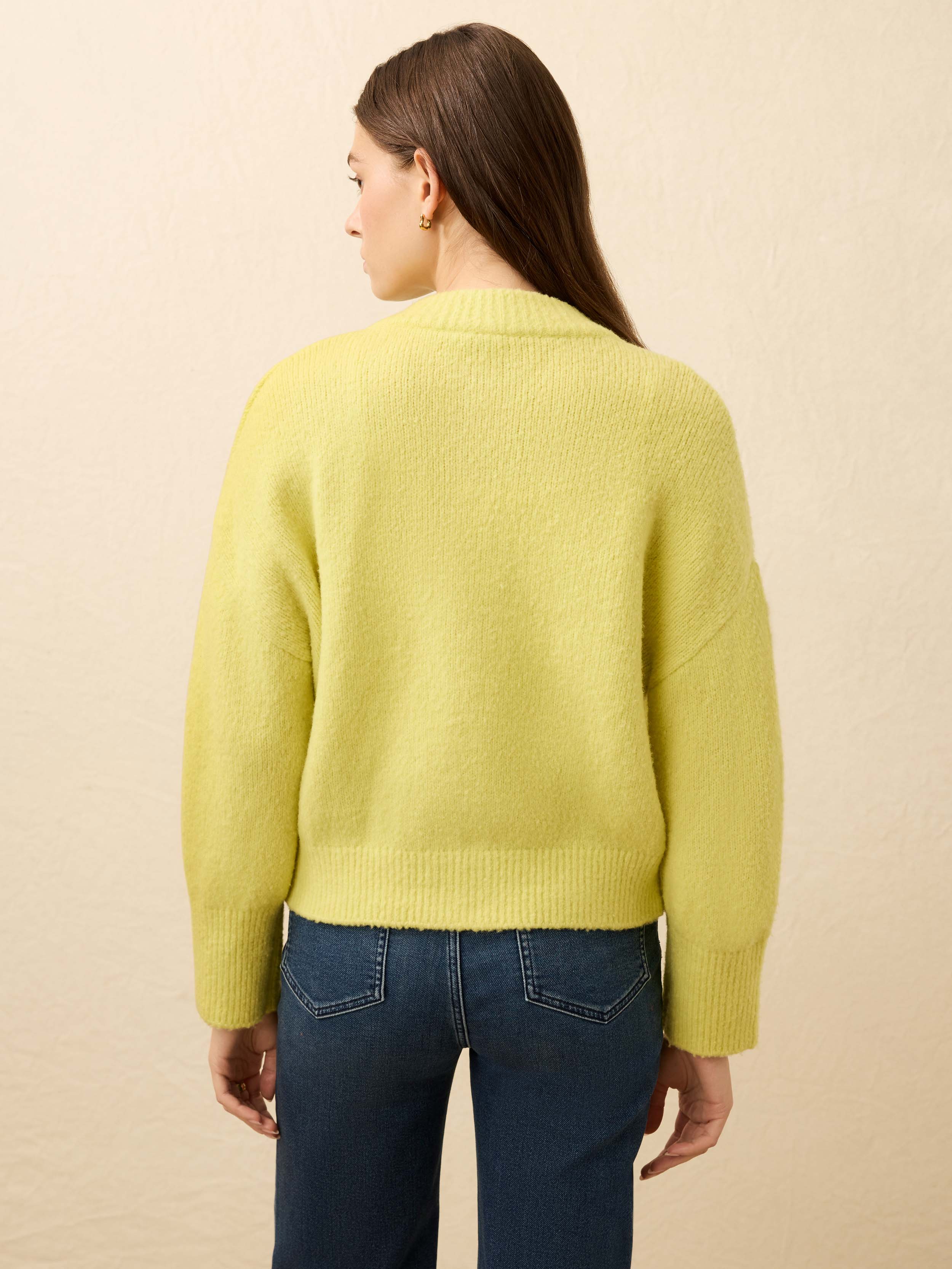 Alpine Cozy Cardigan - Citrus Shore - Image 3