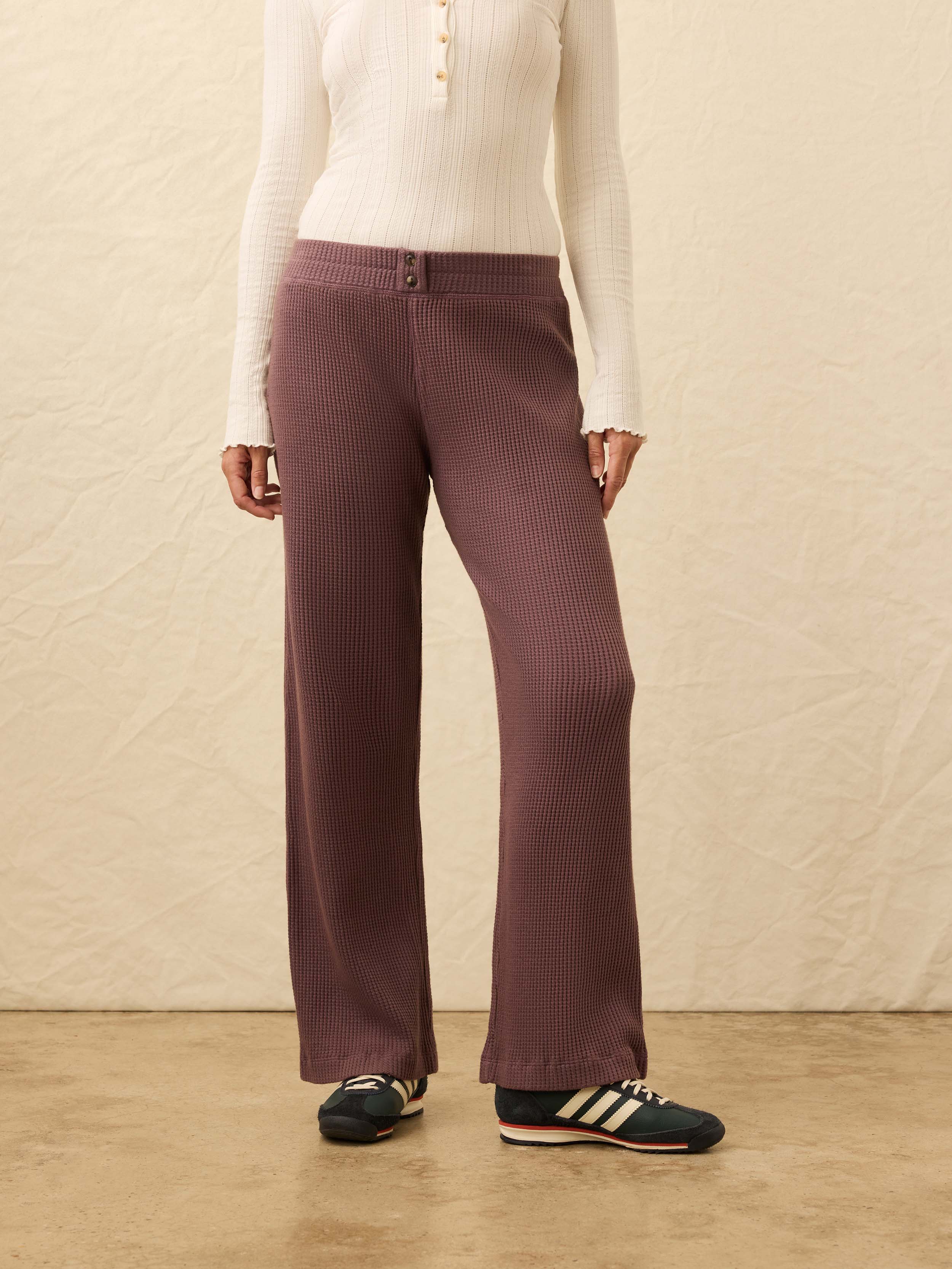 Apres Waffle Pant - Flint - Image 3
