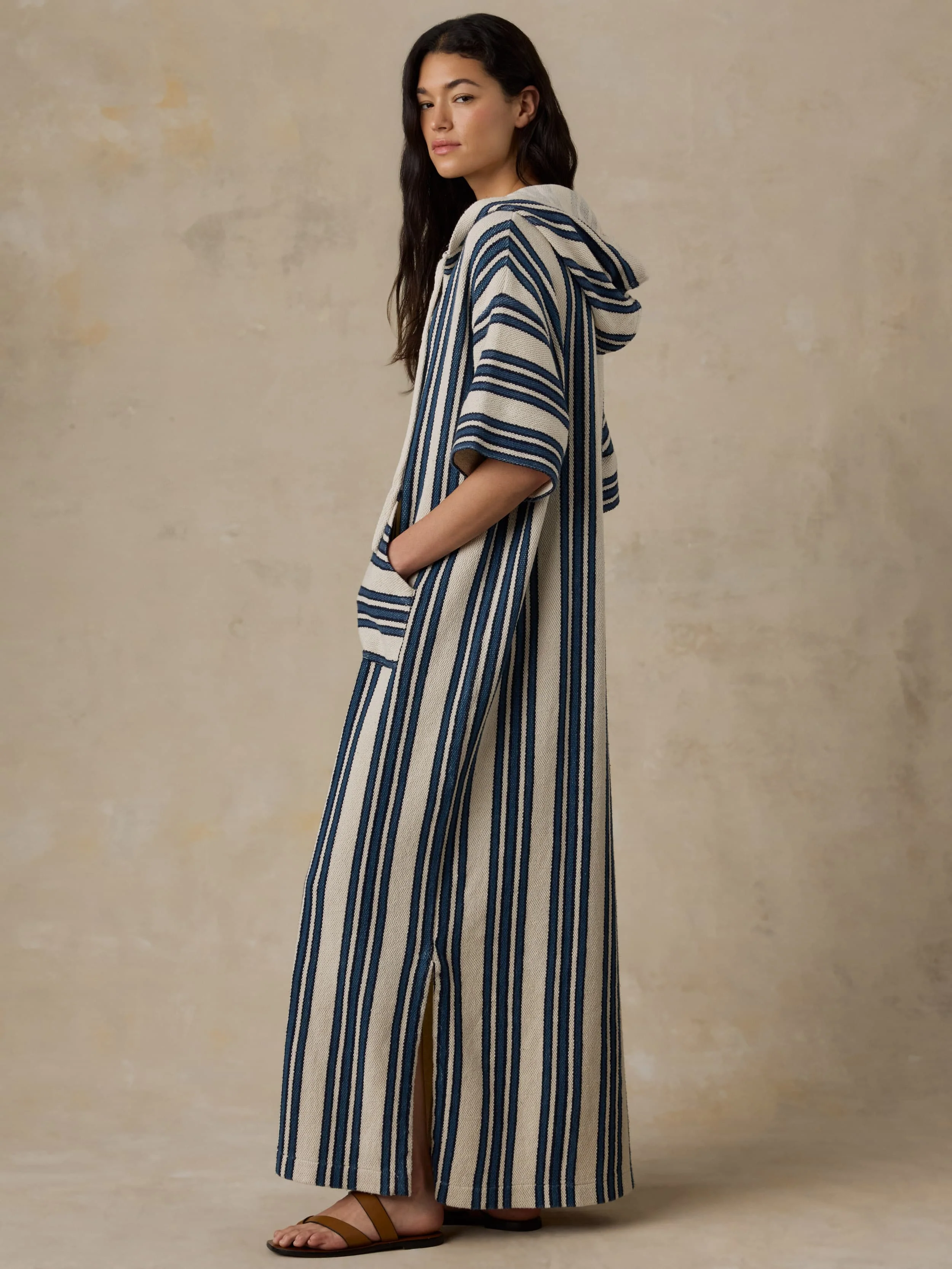 Baja Maxi Dress - Kingfisher Stripe - Image 3