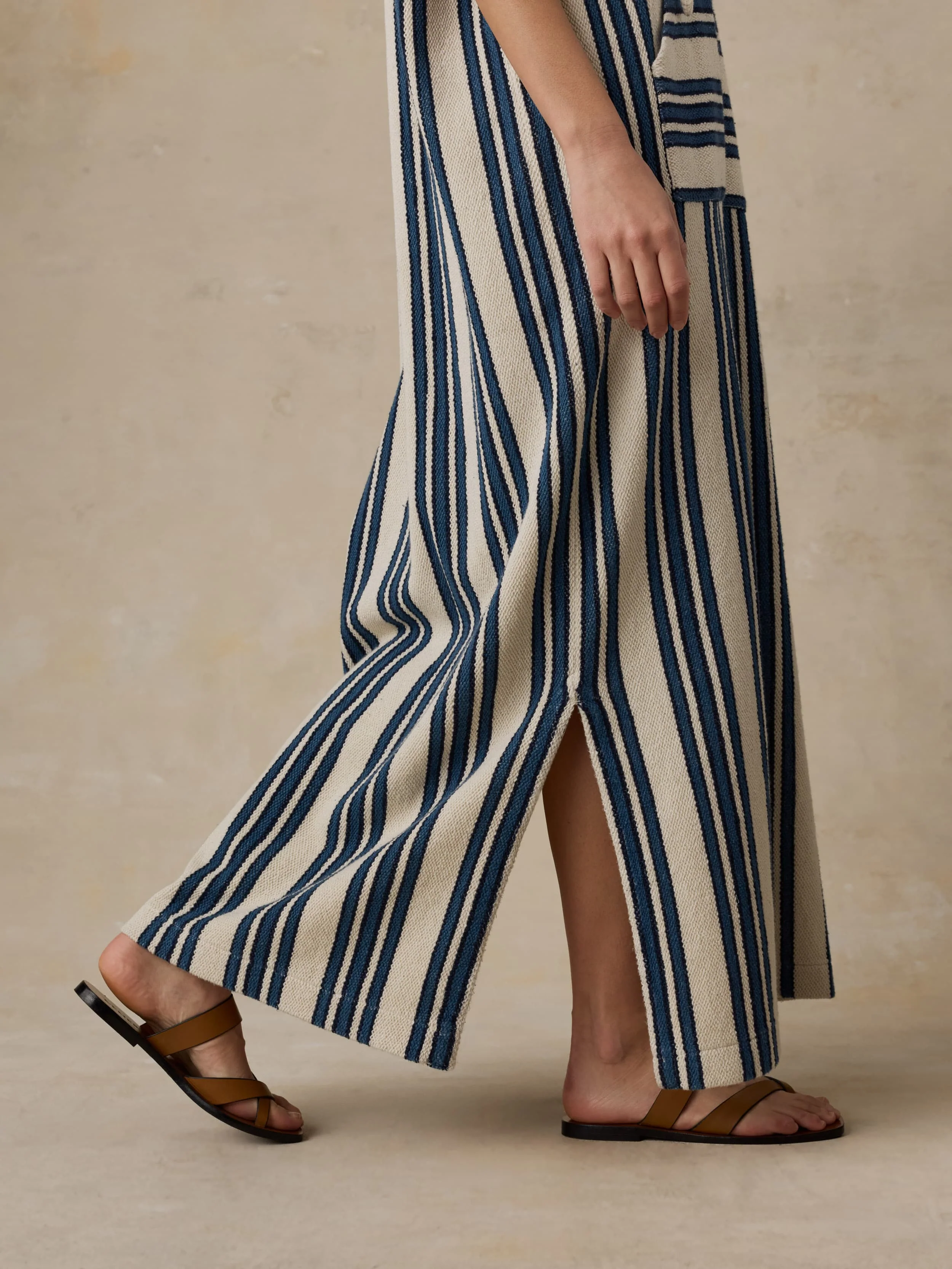 Baja Maxi Dress - Kingfisher Stripe - Image 6