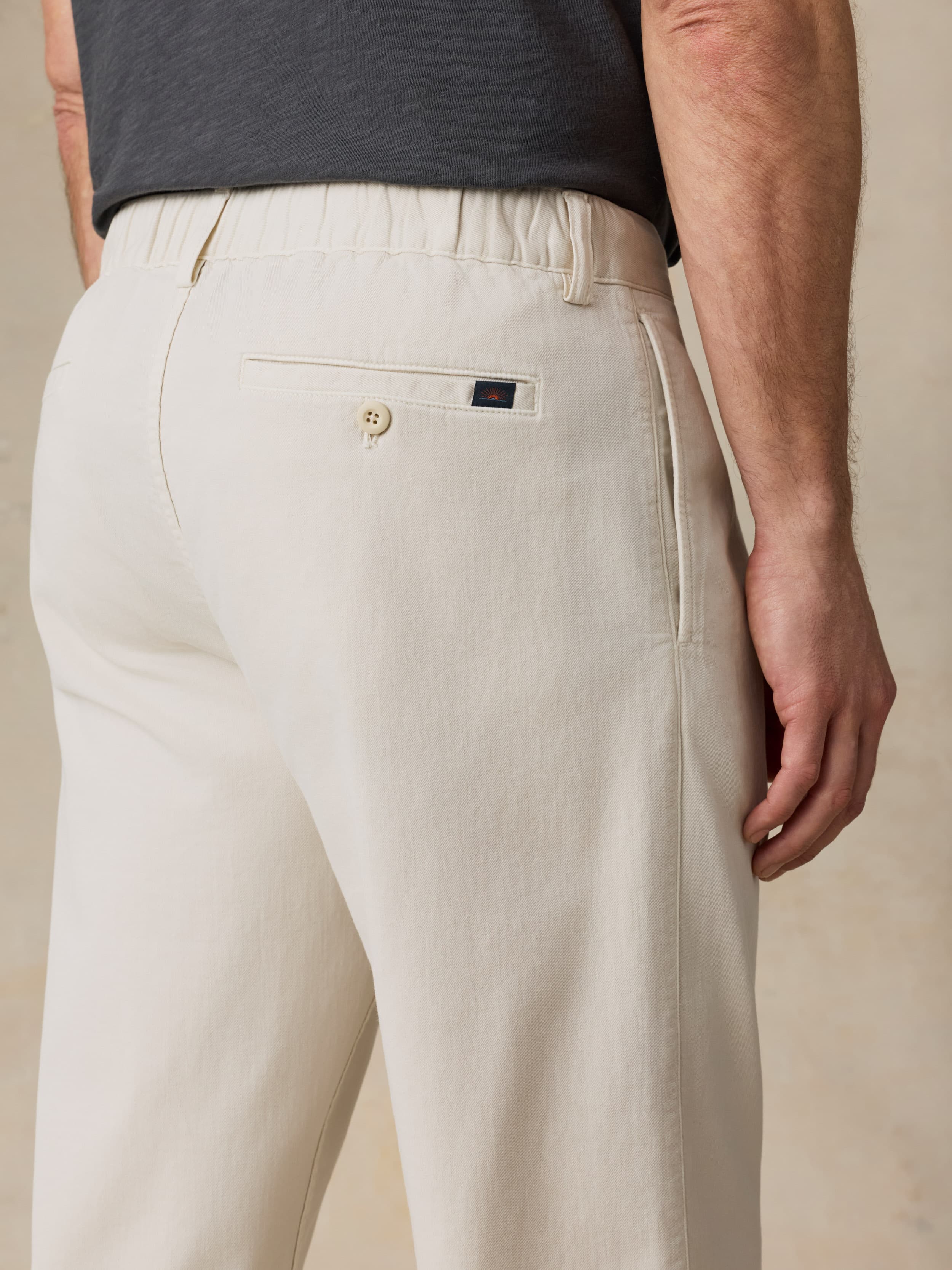 Beach Chino Pant - Shell Stone - Image 4