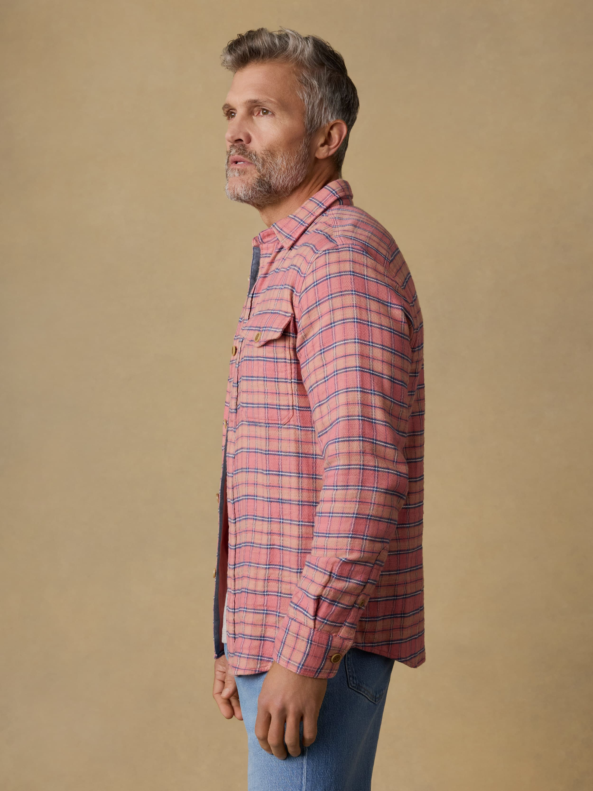 Belmar Workshirt - Desert Haze Plaid - Image 6