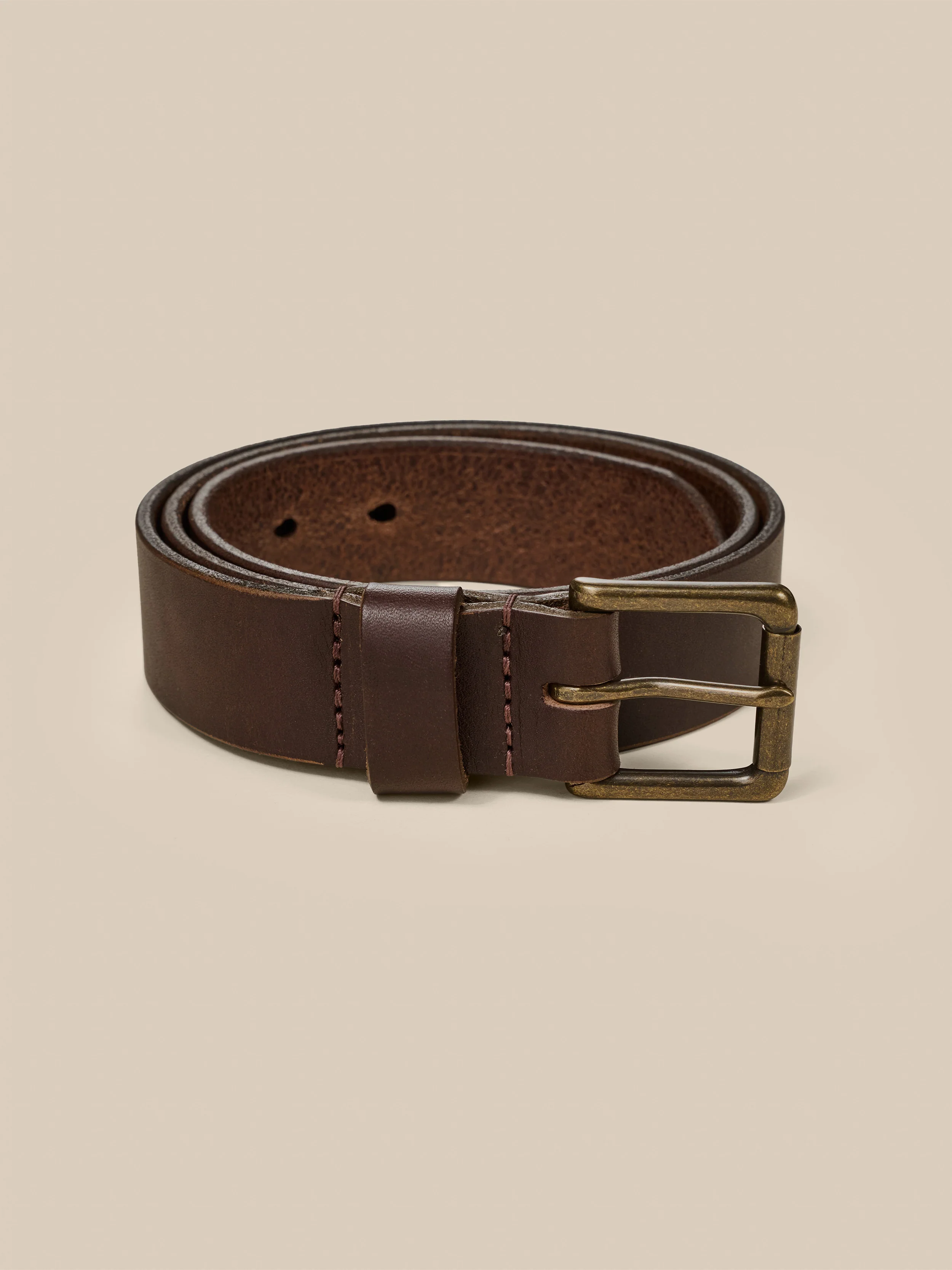 Leather Belt - Brown