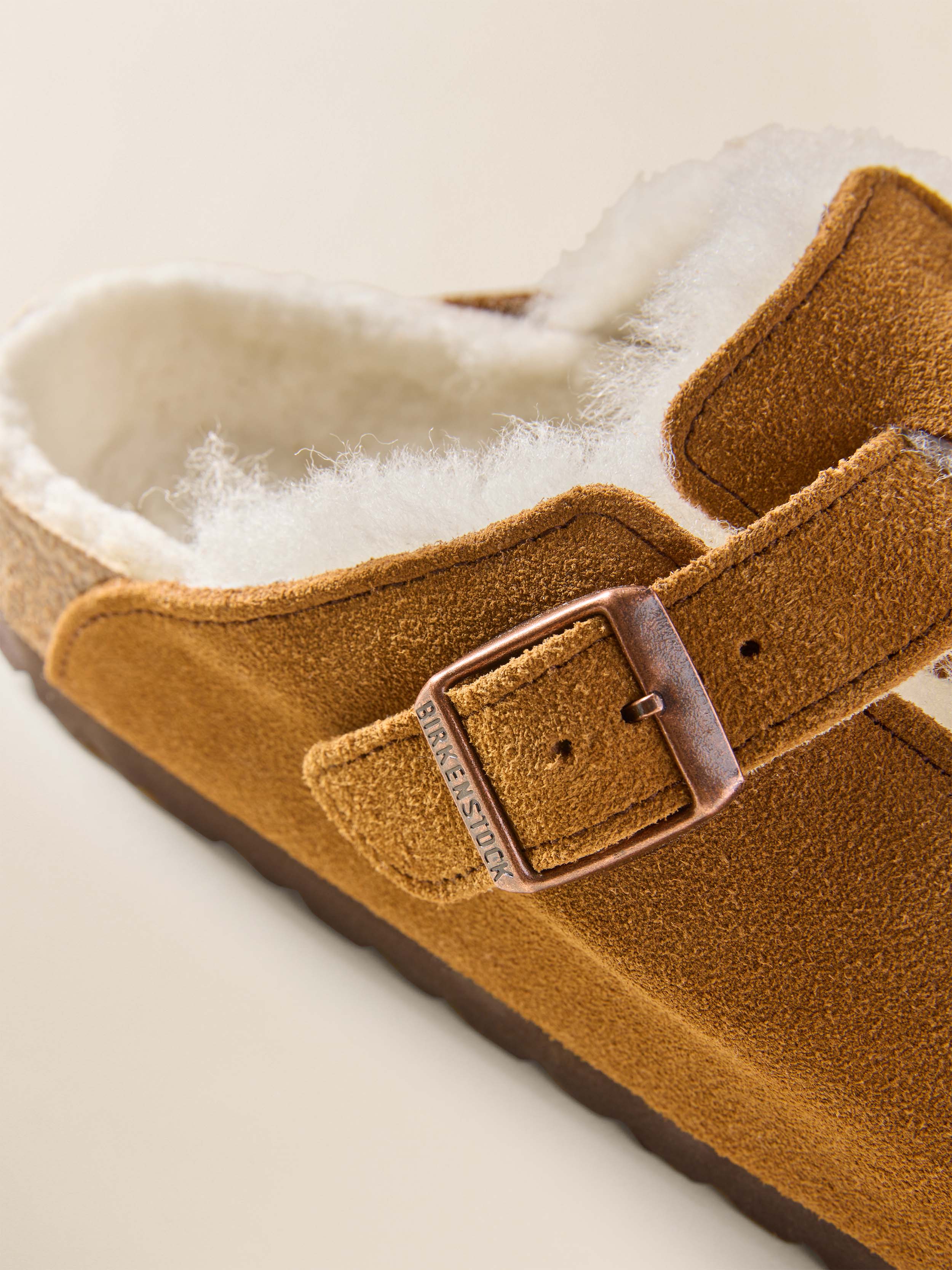 Birkenstock Women's Sherling Boston - Mink - Image 2