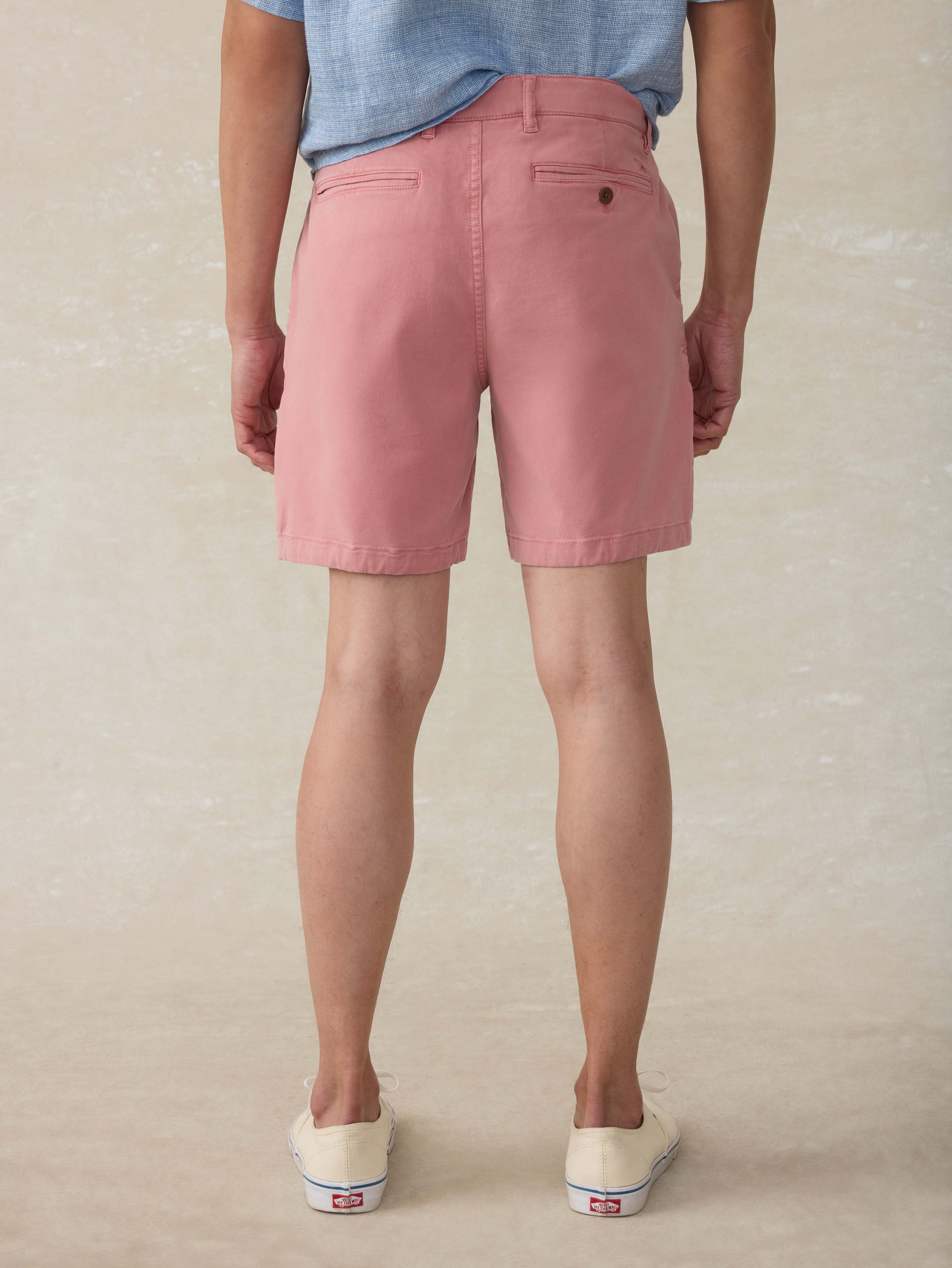 Coastline Chino Short (7") - Faded Flag - Image 3