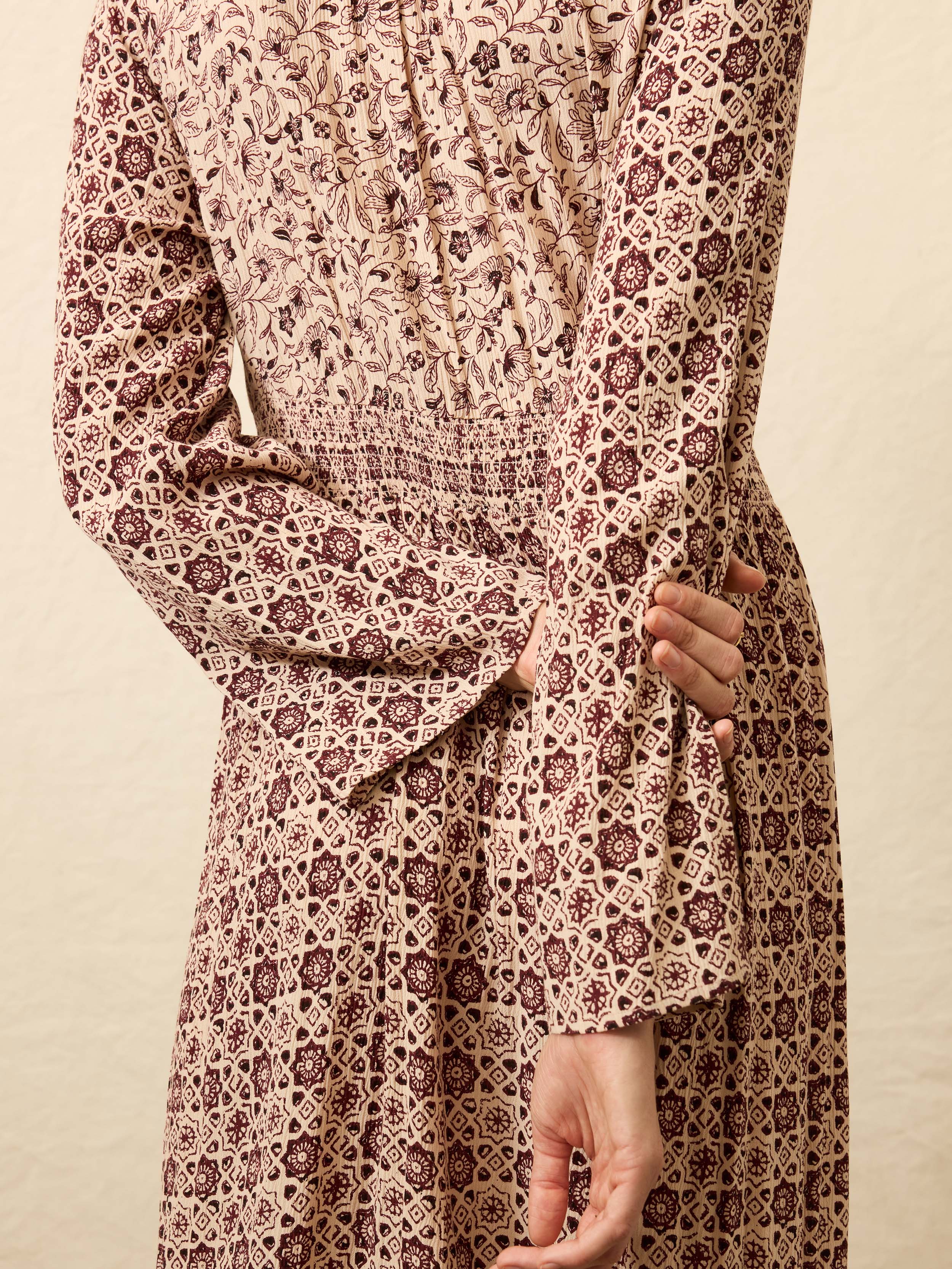 Dakota Dress - Sunrise Azulejos Mixed Print - Image 5