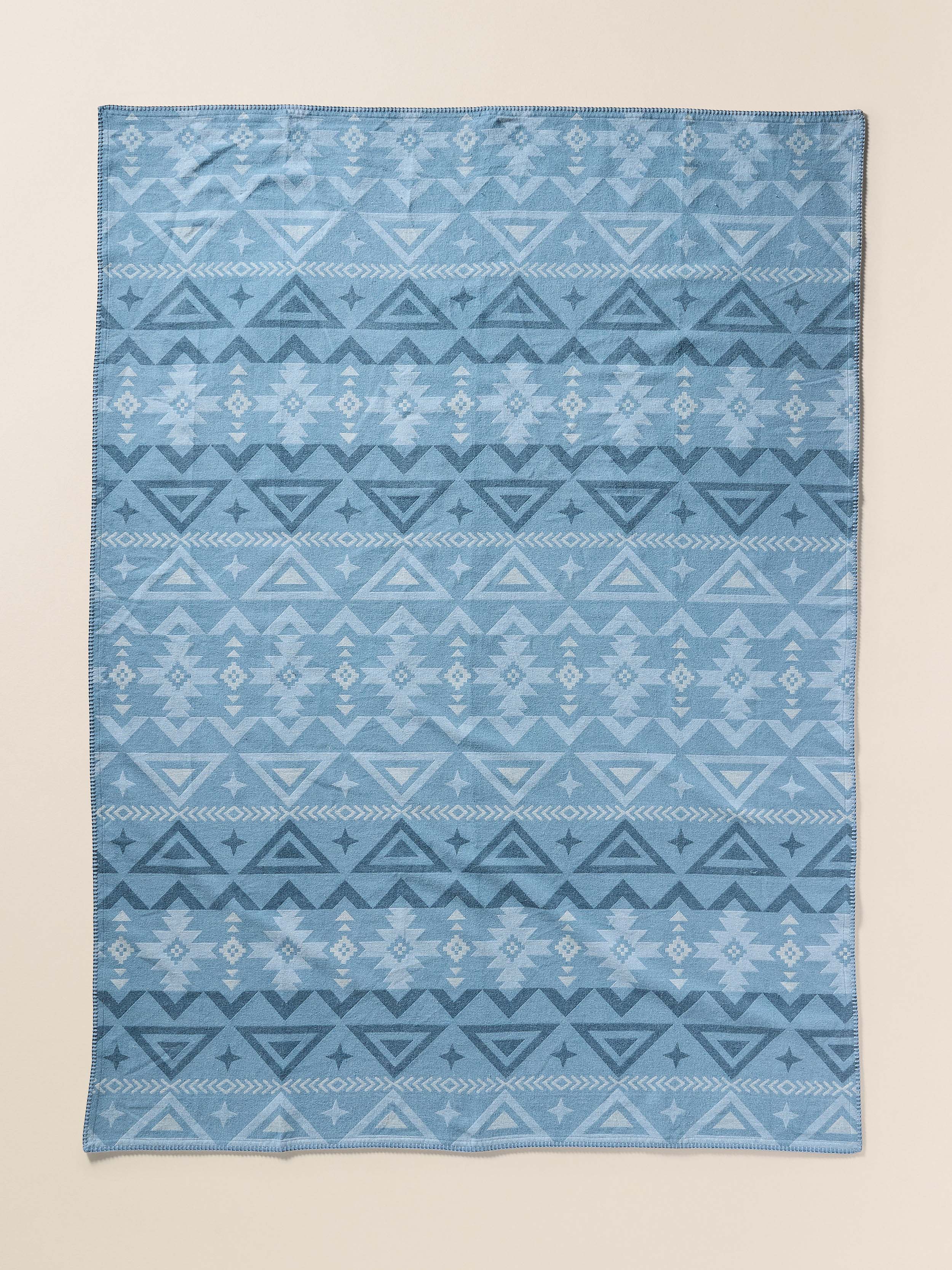 Doug Good Feather Adirondack Blanket - Chambray North Star - Image 3