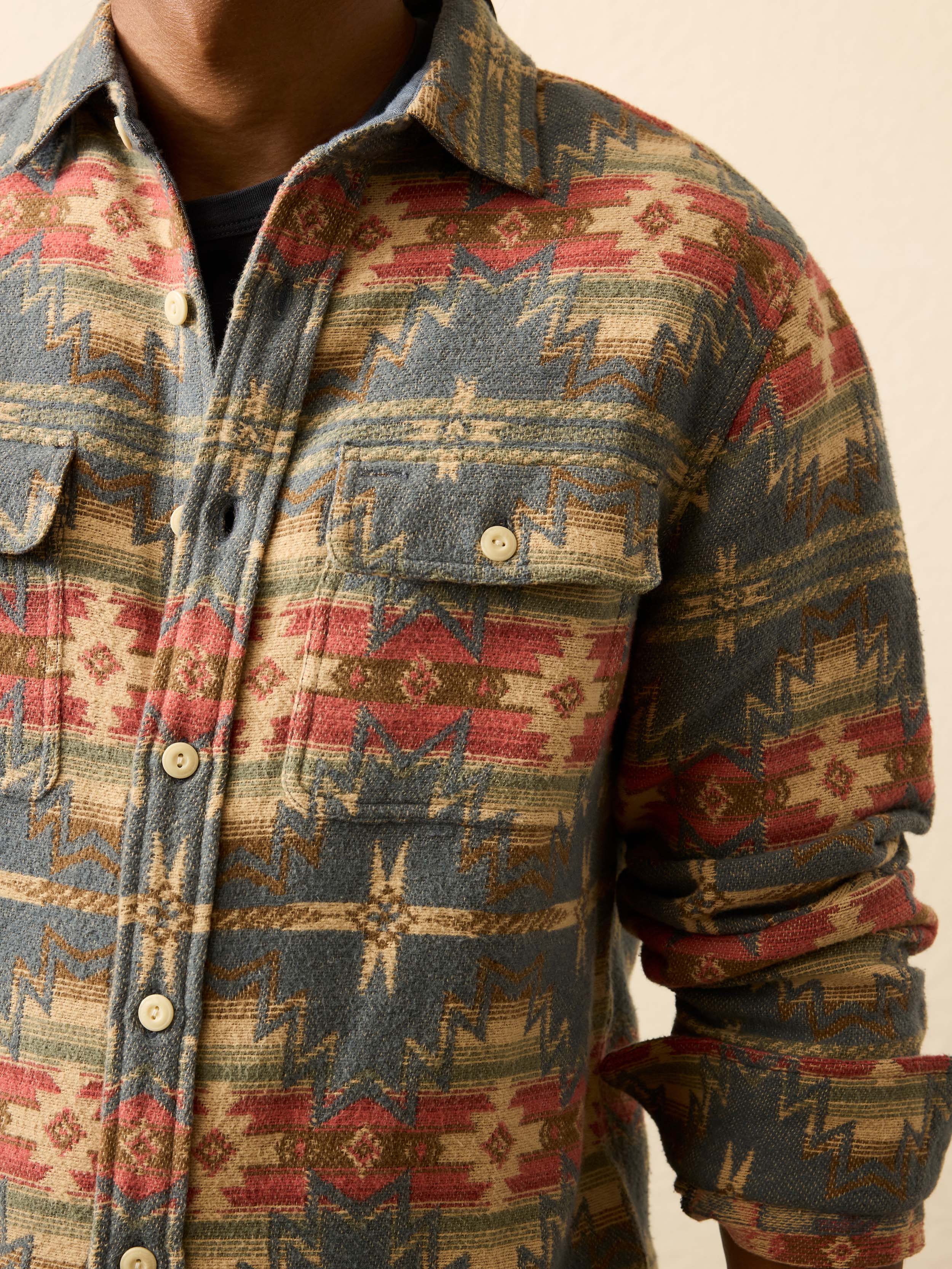 Doug Good Feather Canyon Overshirt - Fall Harvest - Image 2