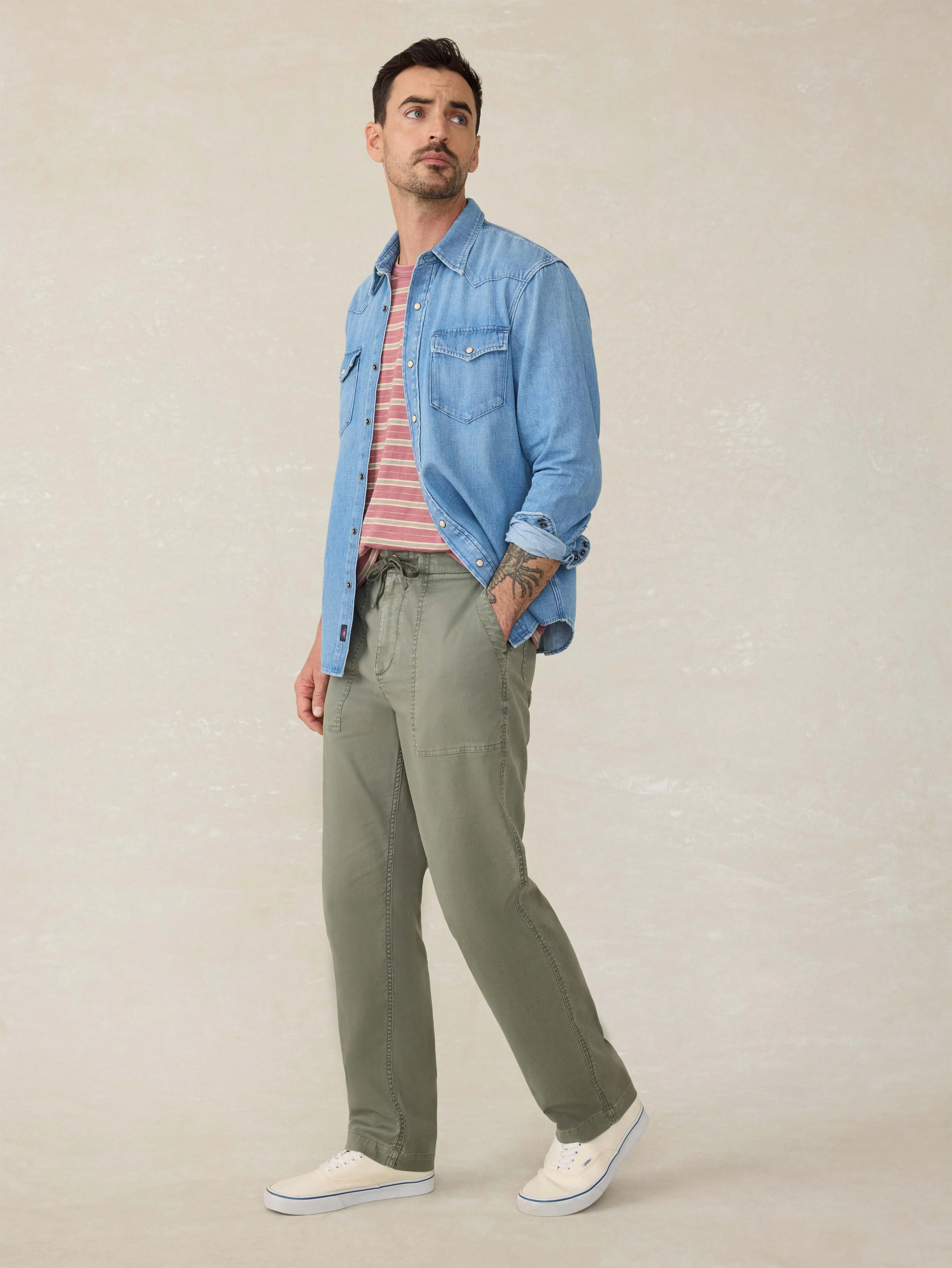 Dune Utility Pant - Desert Olive - Image 5