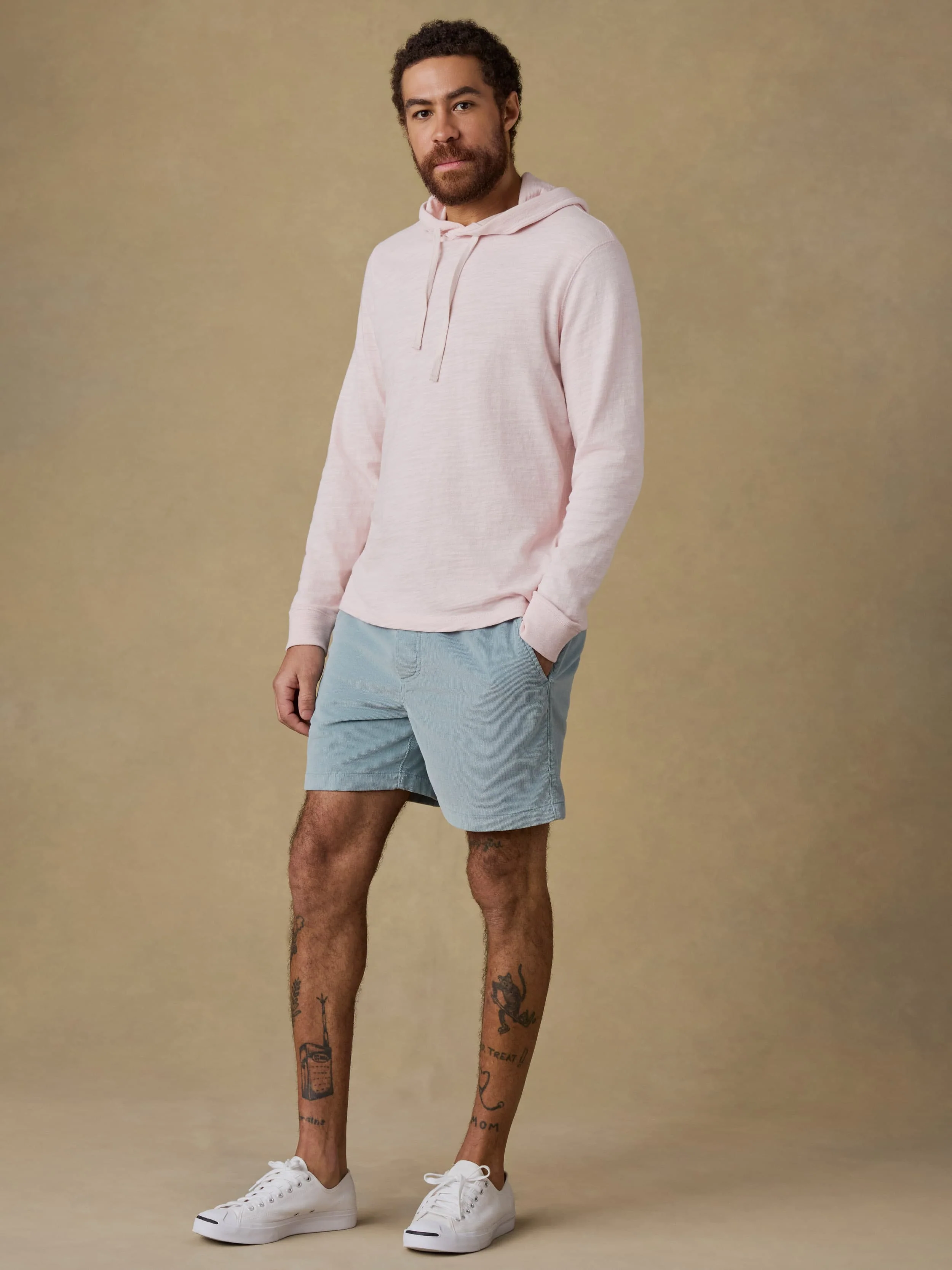 Essential Corduroy Short - Hull Teal - Image 6