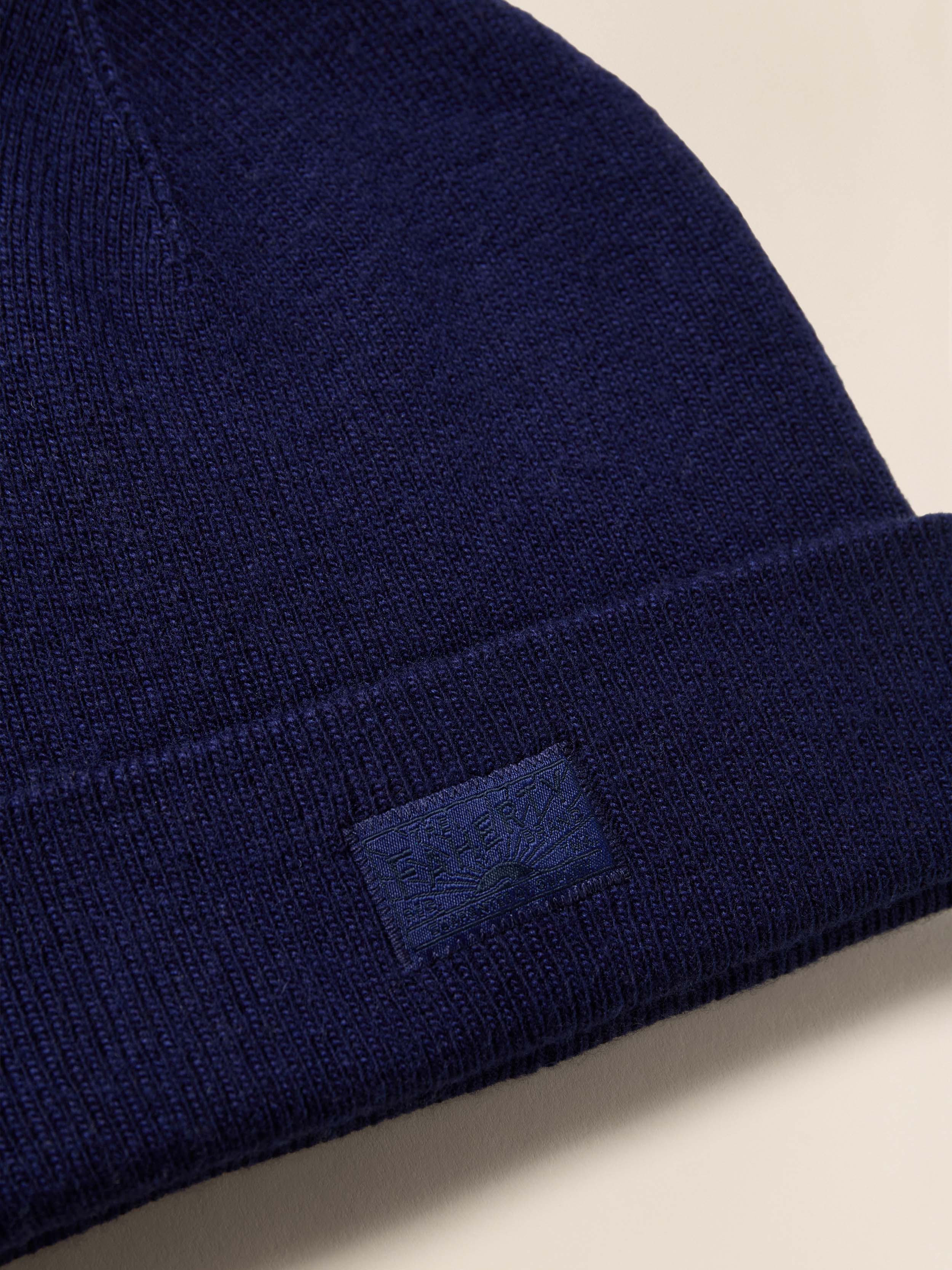 Faherty Essential Beanie - Navy - Image 2