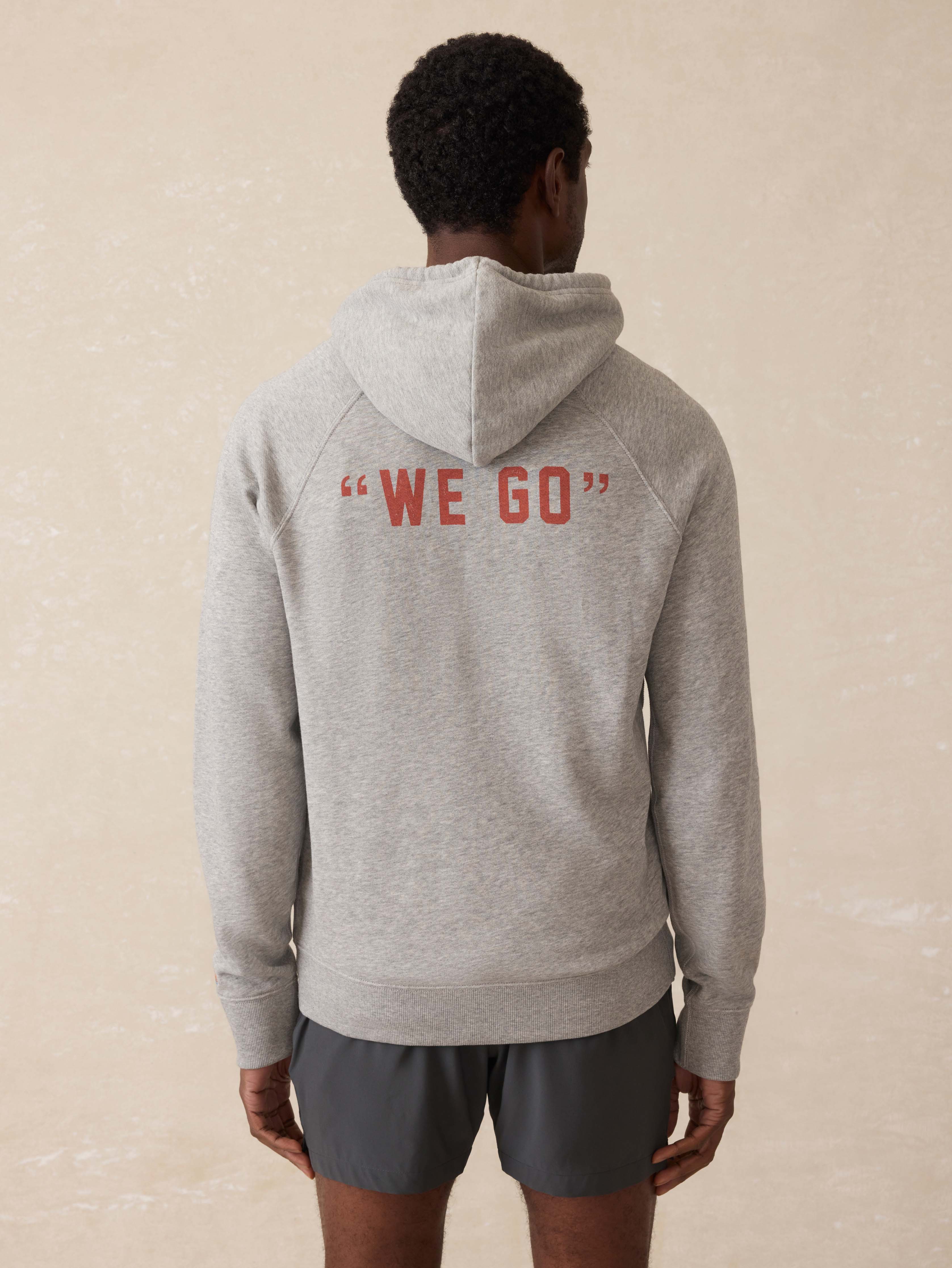 Surf Ghana High Standard Fleece Hoodie - Silver Ash Heather - Image 2