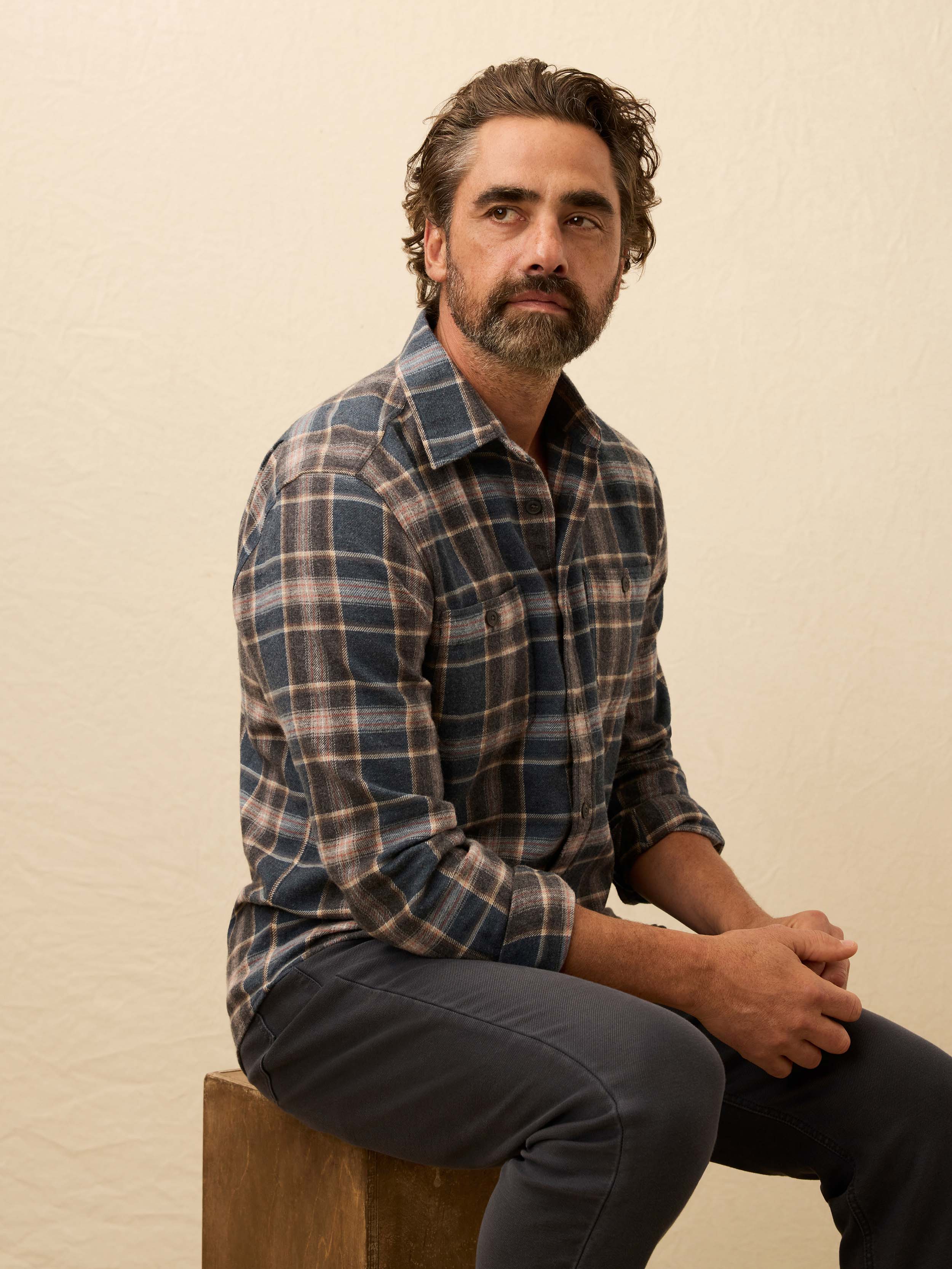 Heirloom Portuguese Flannel Shirt - Santa Cruz Plaid - Image 2