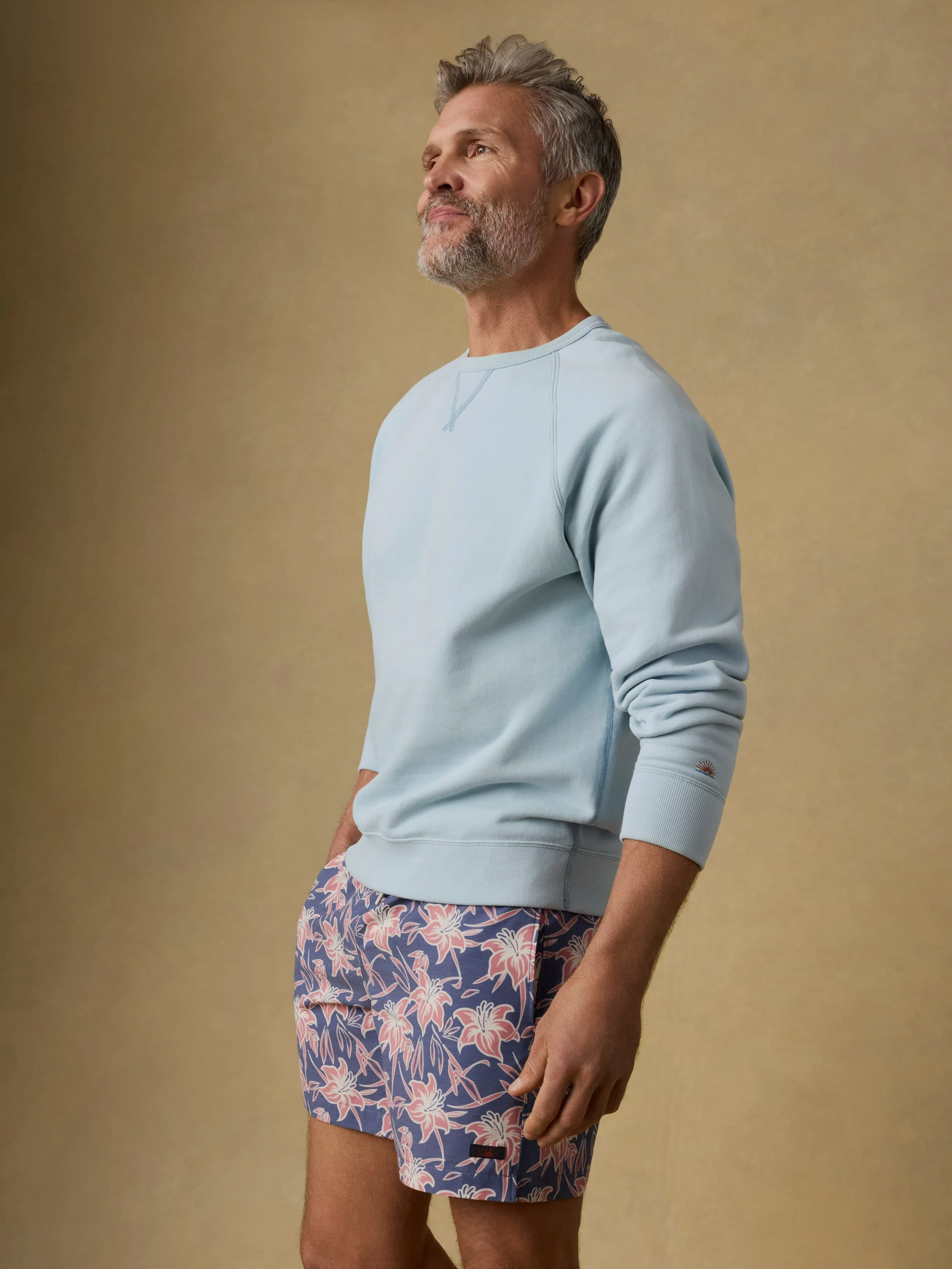 High Standard Fleece Crewneck - Blue Brook - Image 2