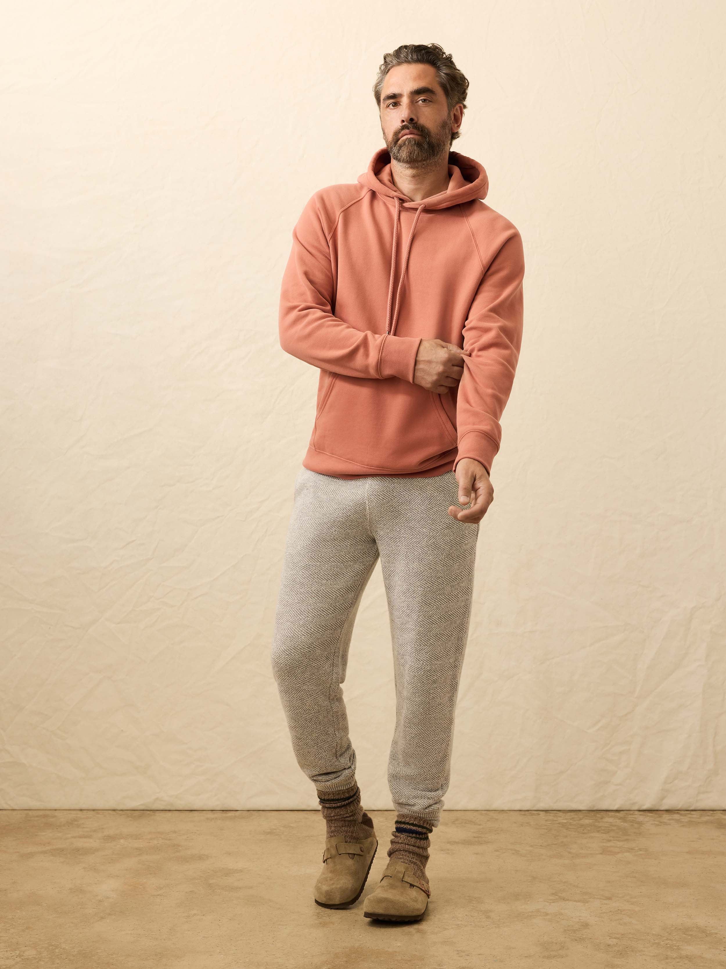 High Standard Fleece Hoodie - Dusty Sienna - Image 6