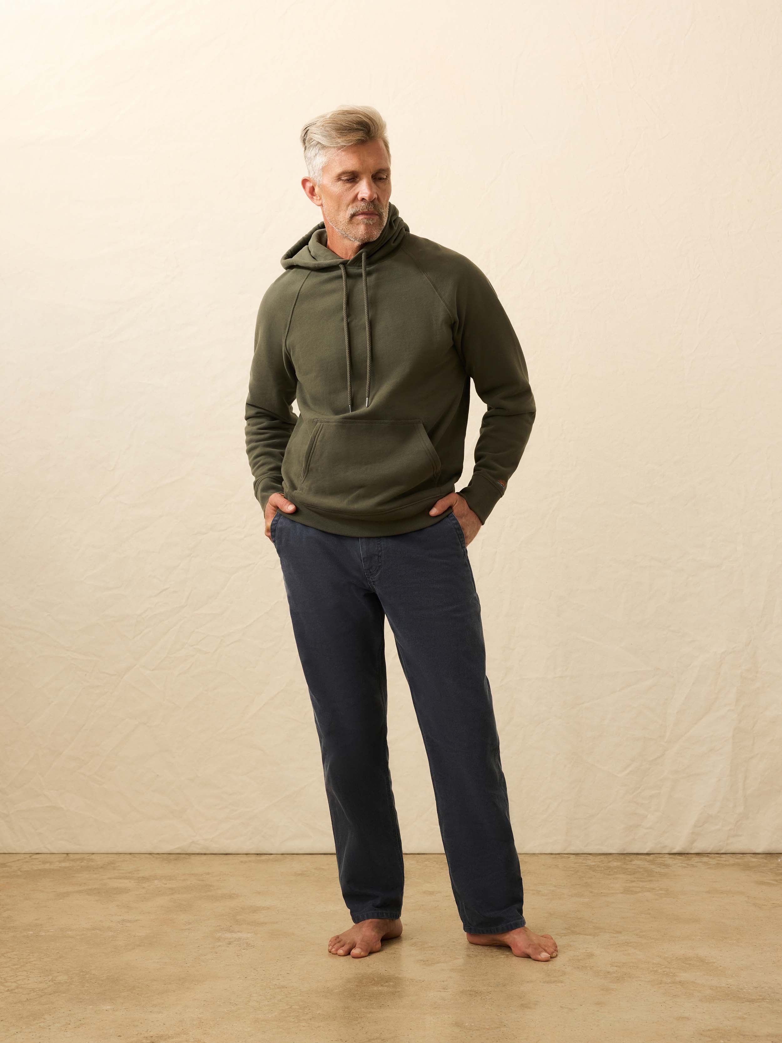 High Standard Fleece Hoodie - Fall Evergreen - Image 3