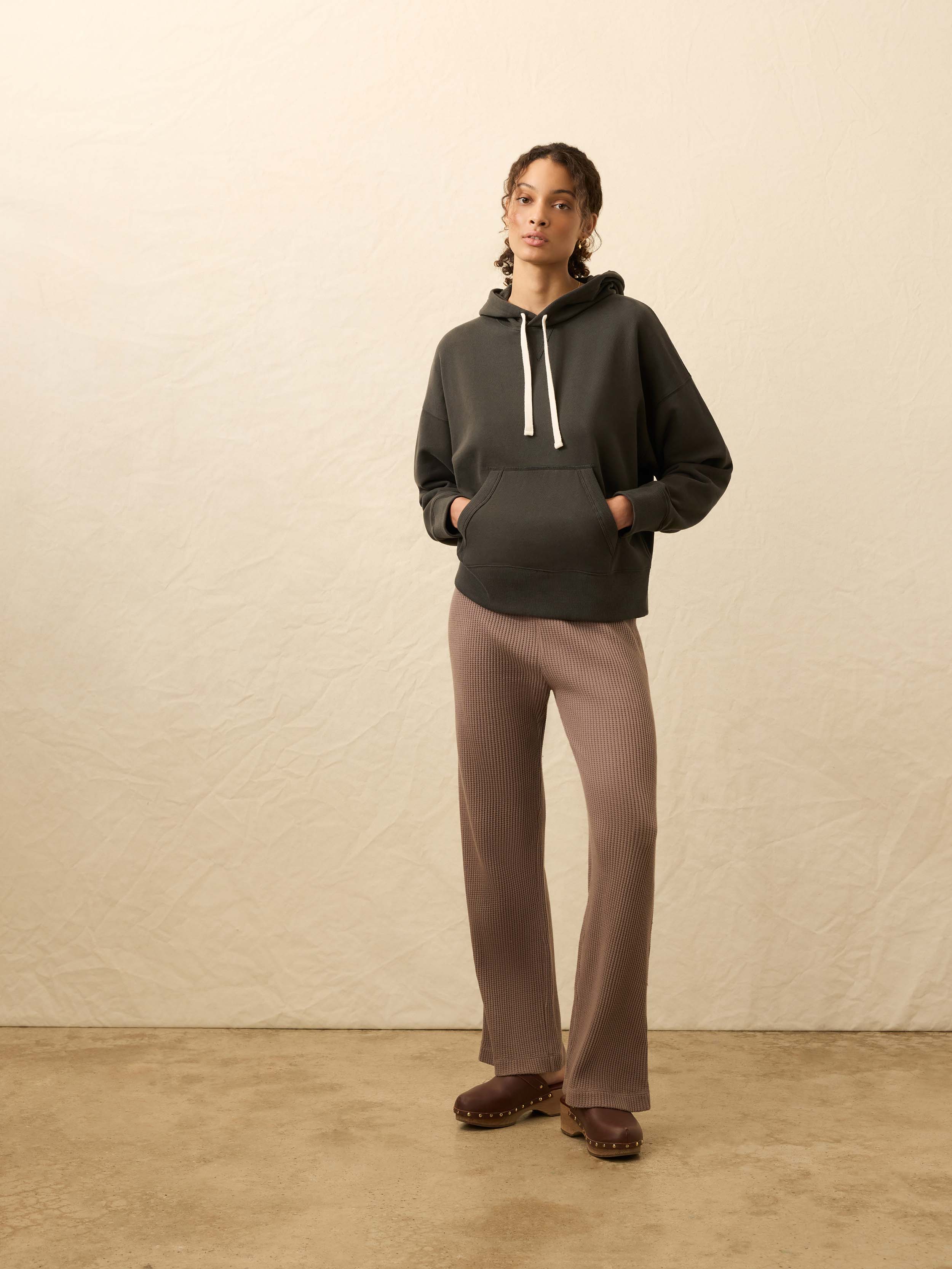 High Standard Fleece Hoodie - Mountain Black - Image 3