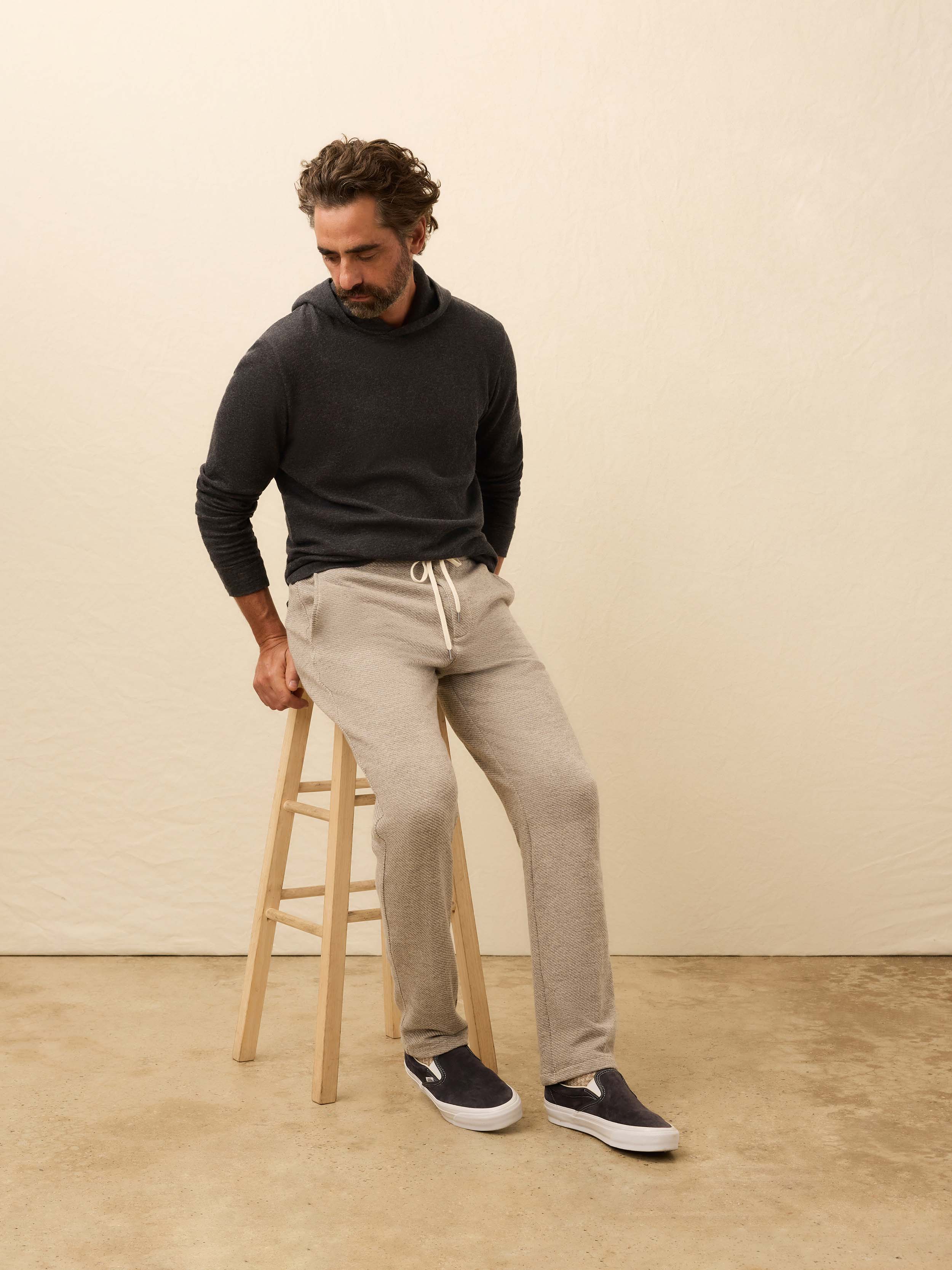 Inlet Jogger Pant - Ivory Hill Melange - Image 5