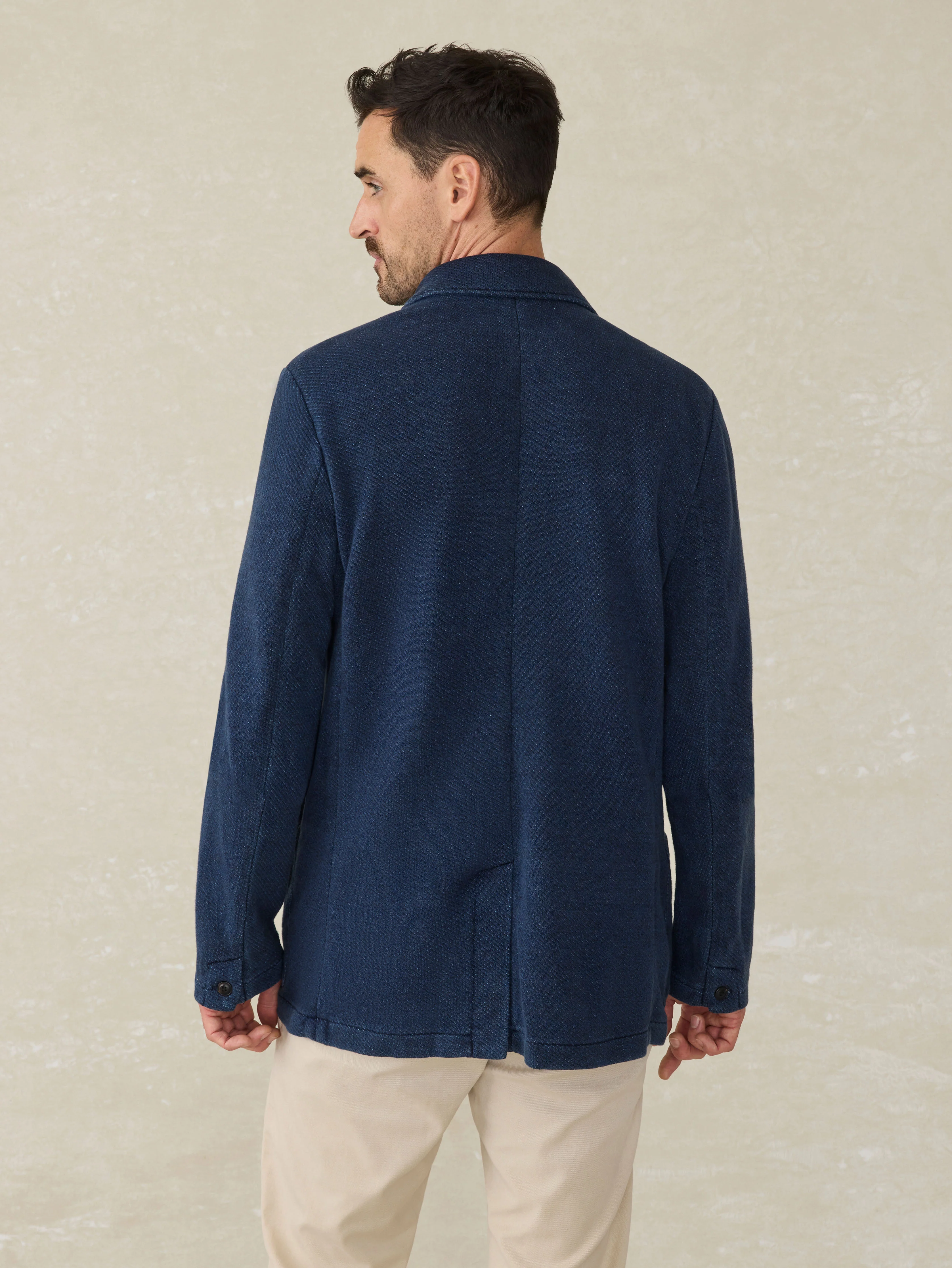 Inlet Knit Blazer (Tall) - Hendricks Indigo Wash - Image 7