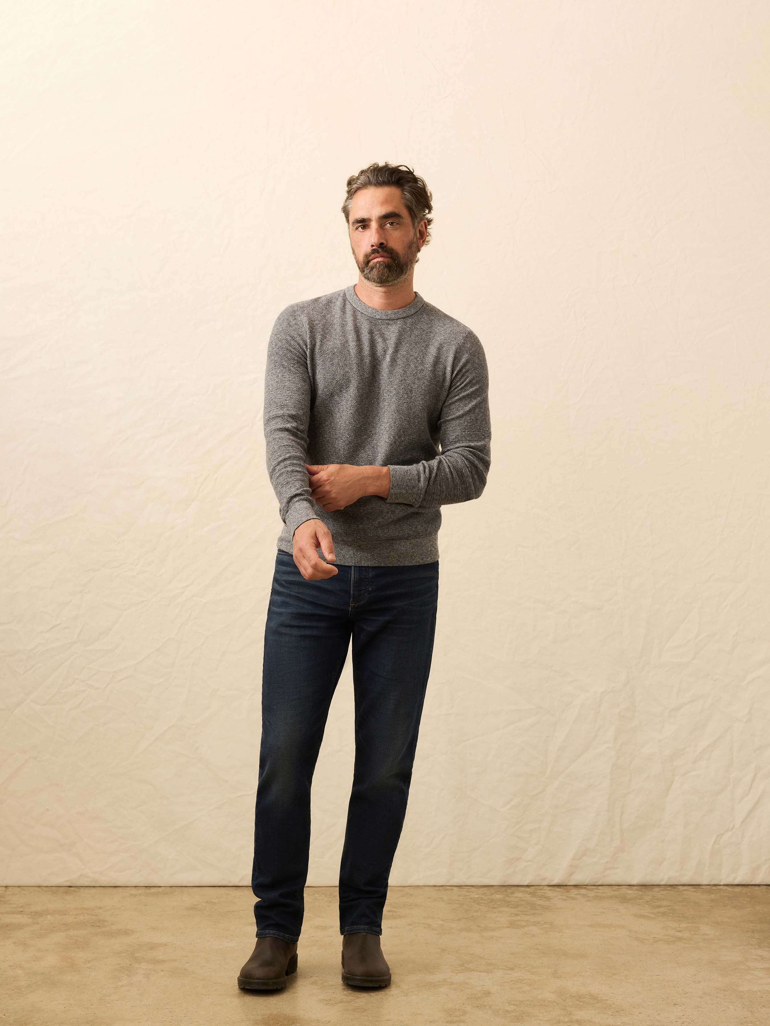 Jackson Crew Sweater - Dark Ash Feeder - Image 4
