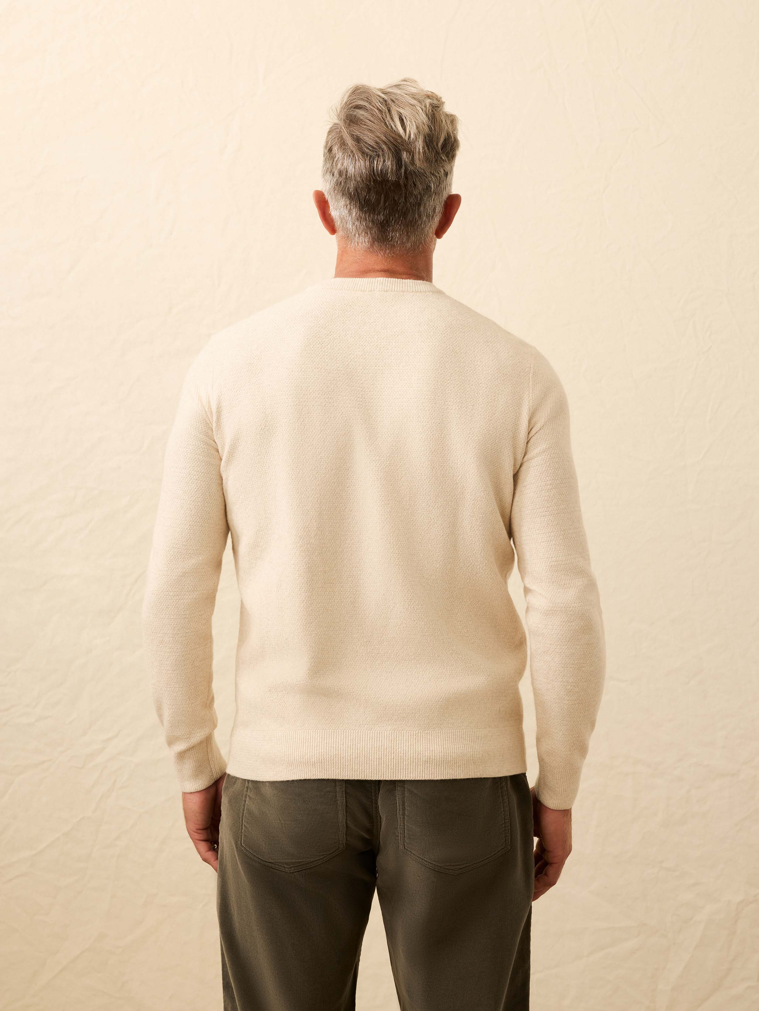 Jackson Crew Sweater - Ivory Sky Feeder - Image 5