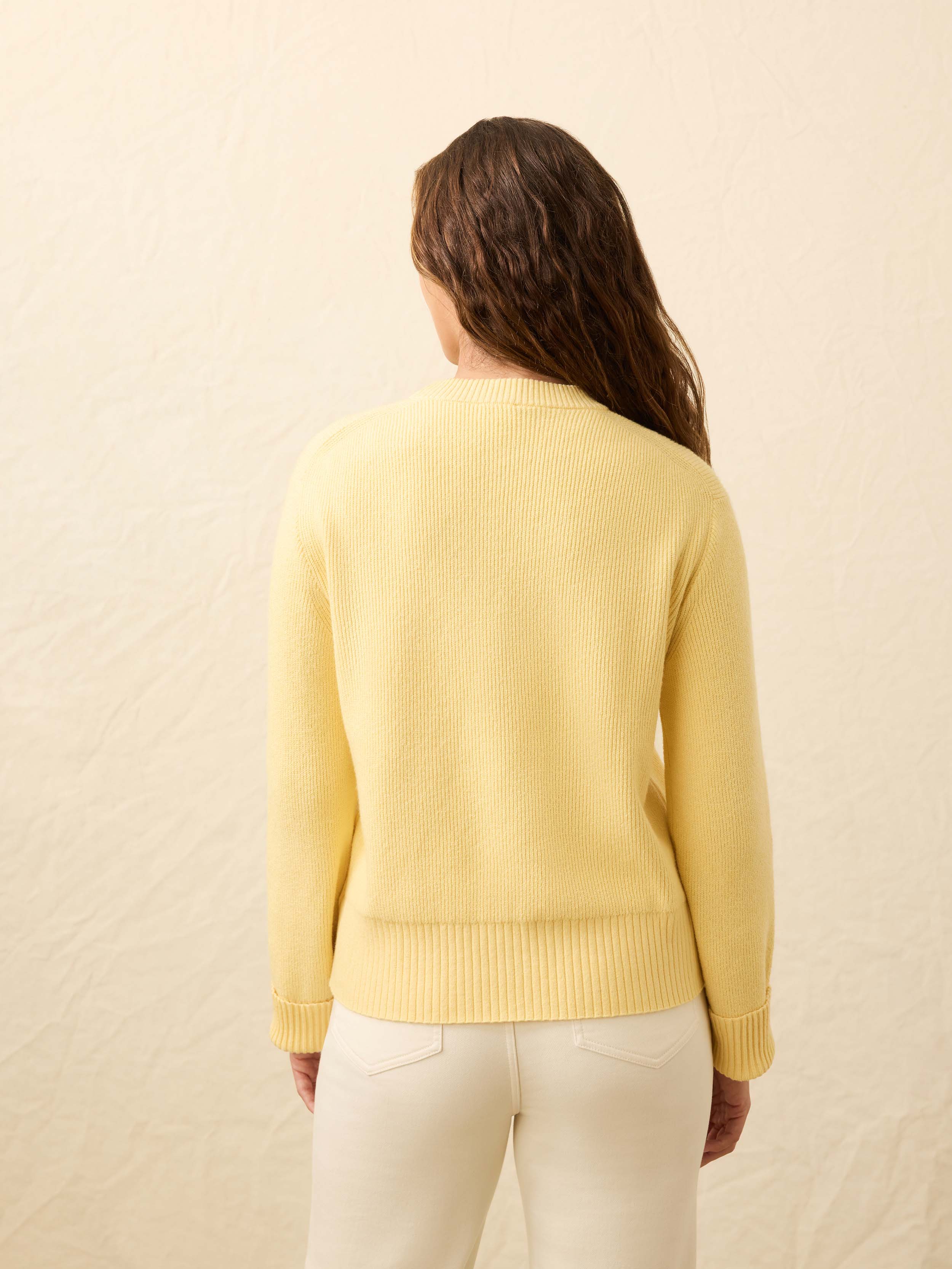 Jackson Crewneck Sweater - Sunray - Image 4
