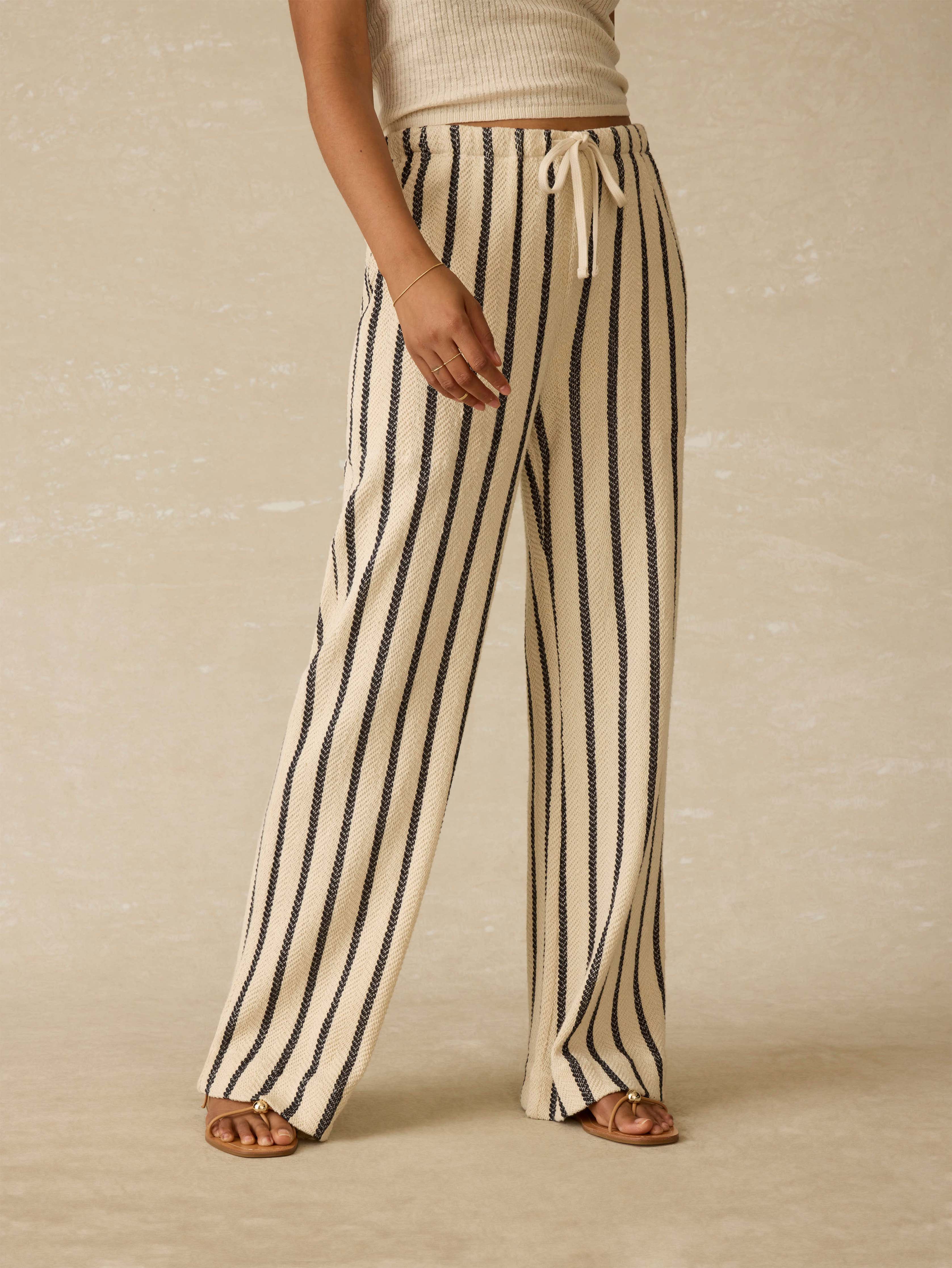 Laidback Dockside Pant - Moon Shadow Stripe - Image 4