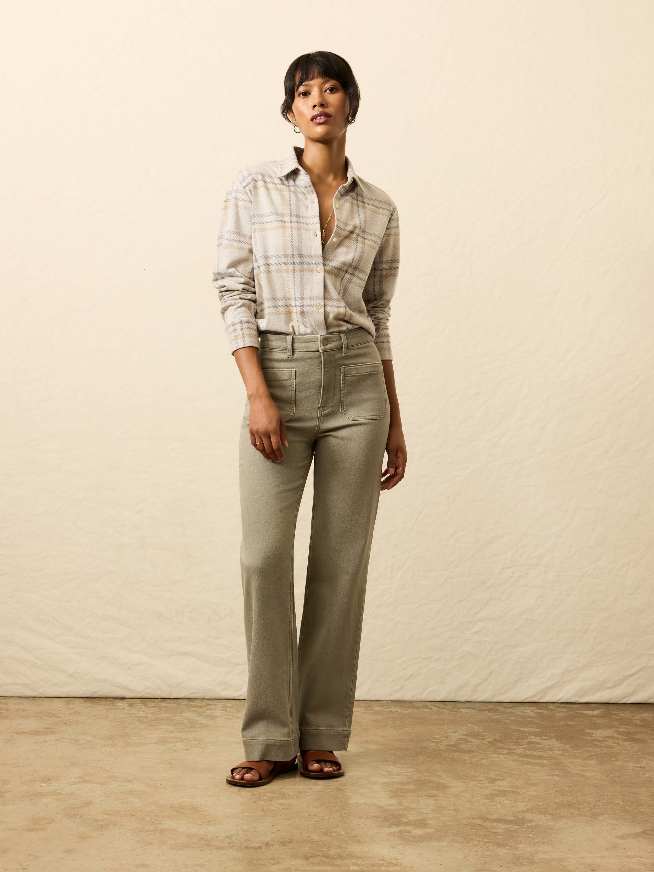 Legend™ Sweater Classic Shirt - Sandy Trails Plaid - Image 4