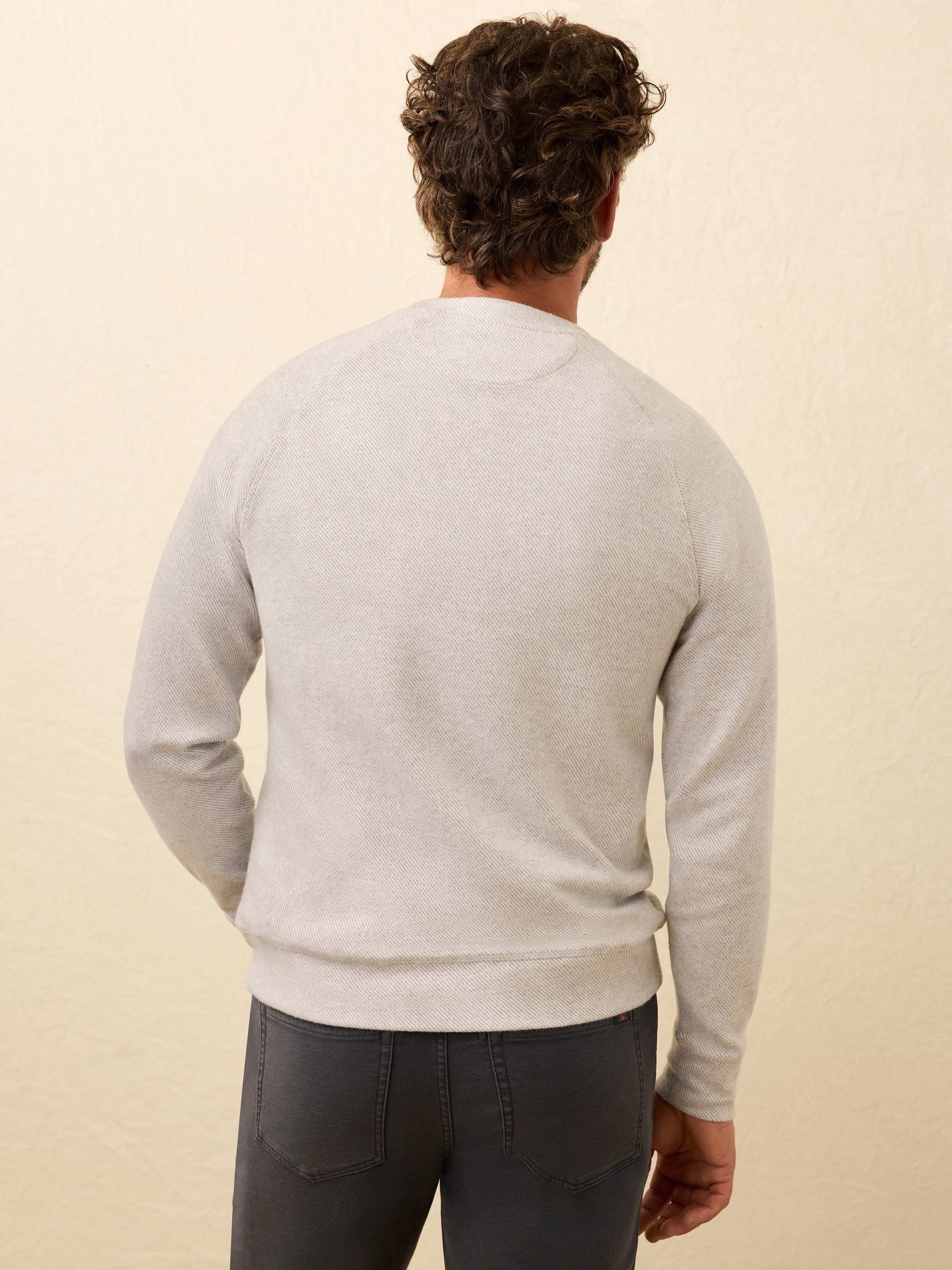 Legend™ Sweater Crew - Light Heather Grey - Image 4