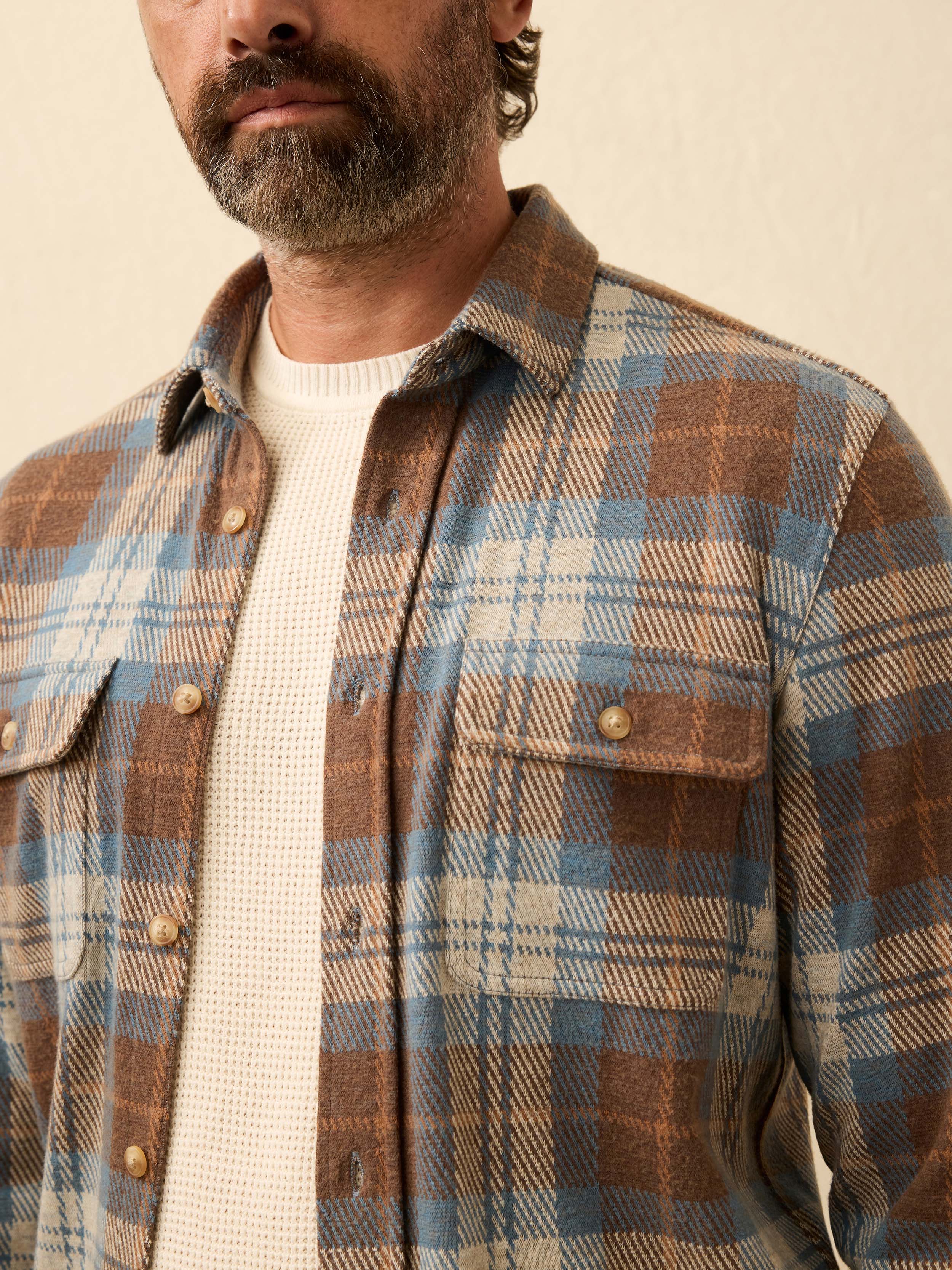 Legend™ Sweater Shirt - Bear River Plaid - Image 2