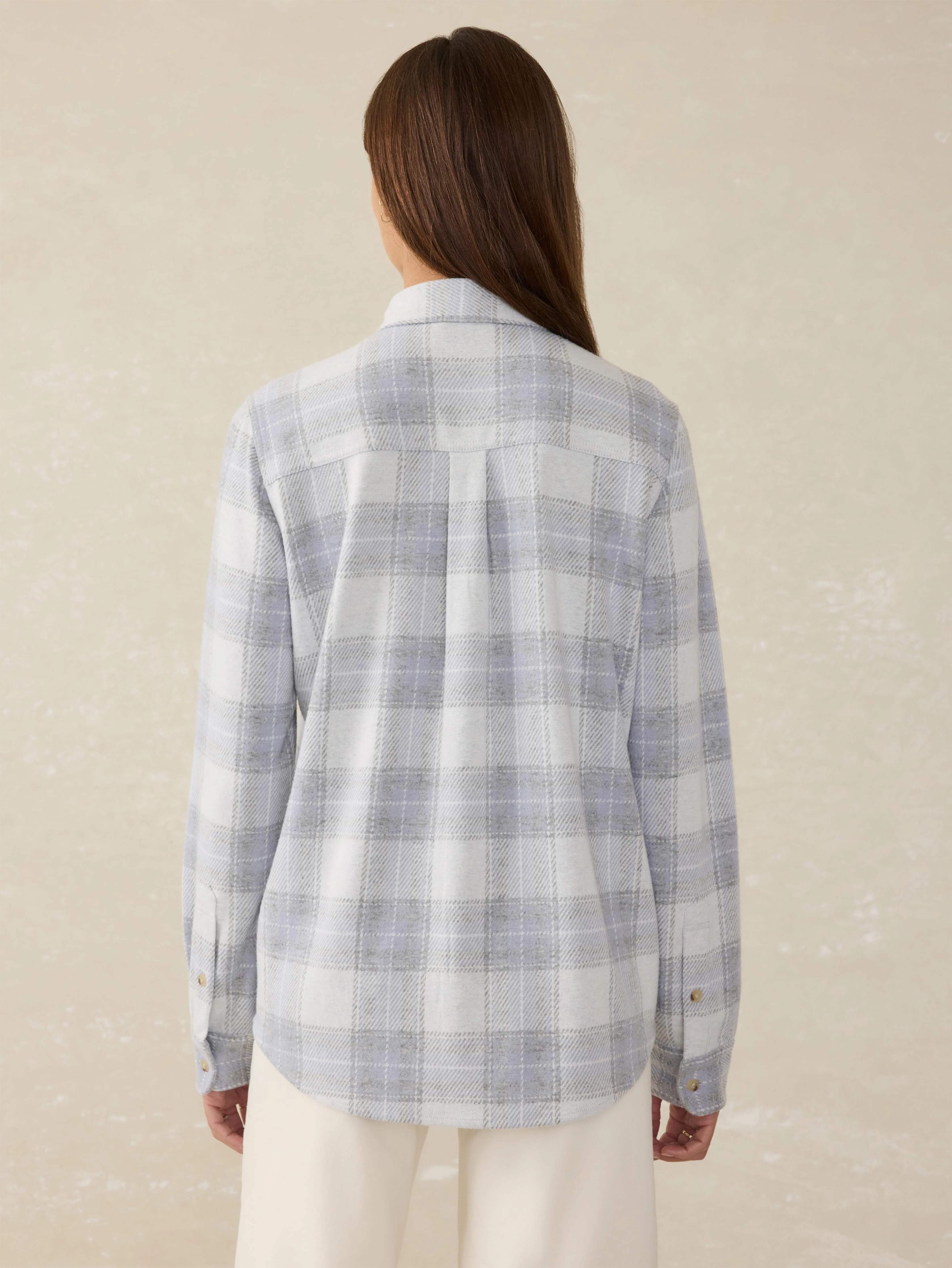 Legend™ Sweater Shirt - Blue Ravine Plaid - Image 6