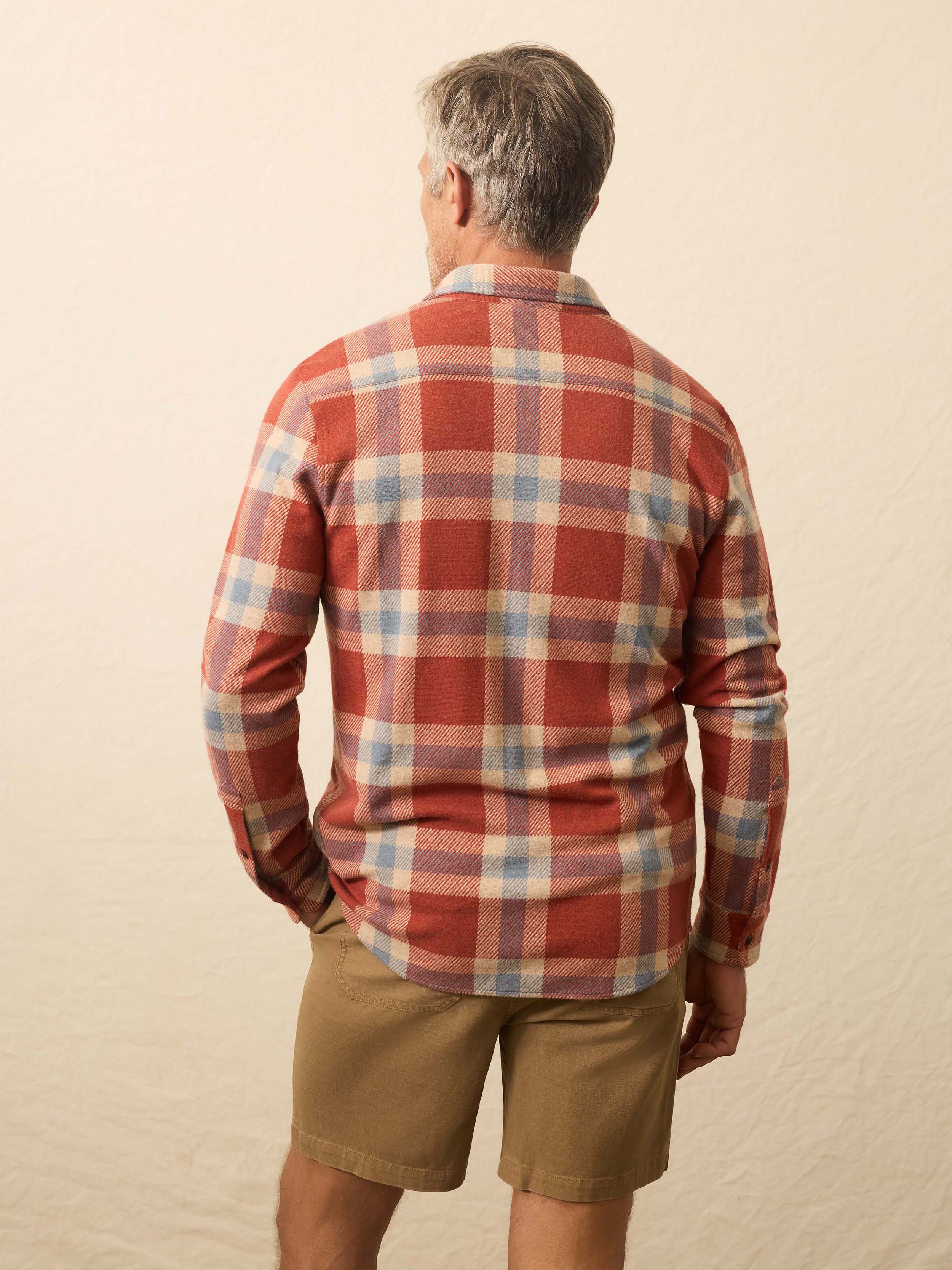 Legend™ Sweater Shirt - Copper Falls Plaid - Image 4