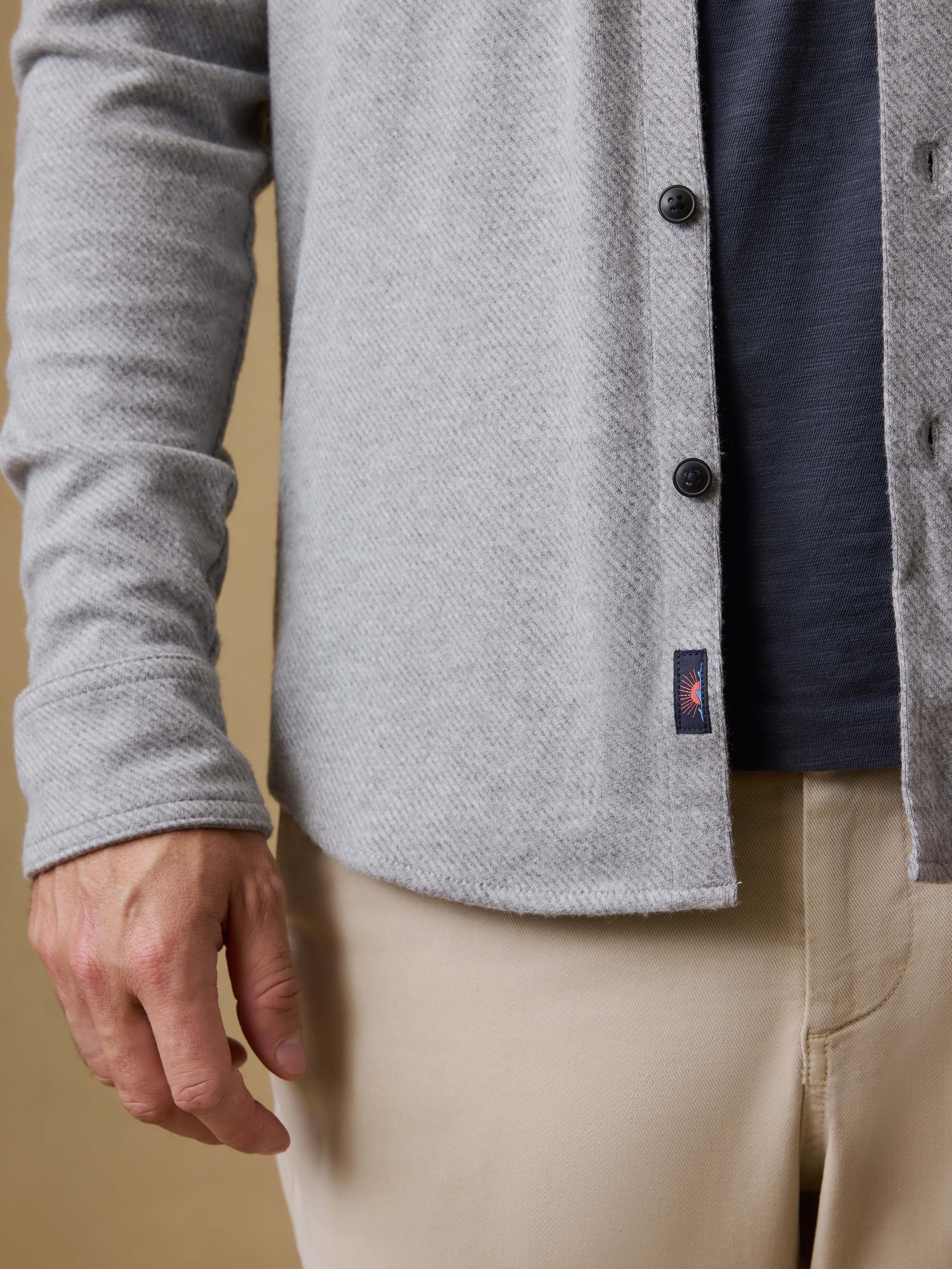 Legend™ Sweater Shirt - Fossil Grey Twill - Image 5