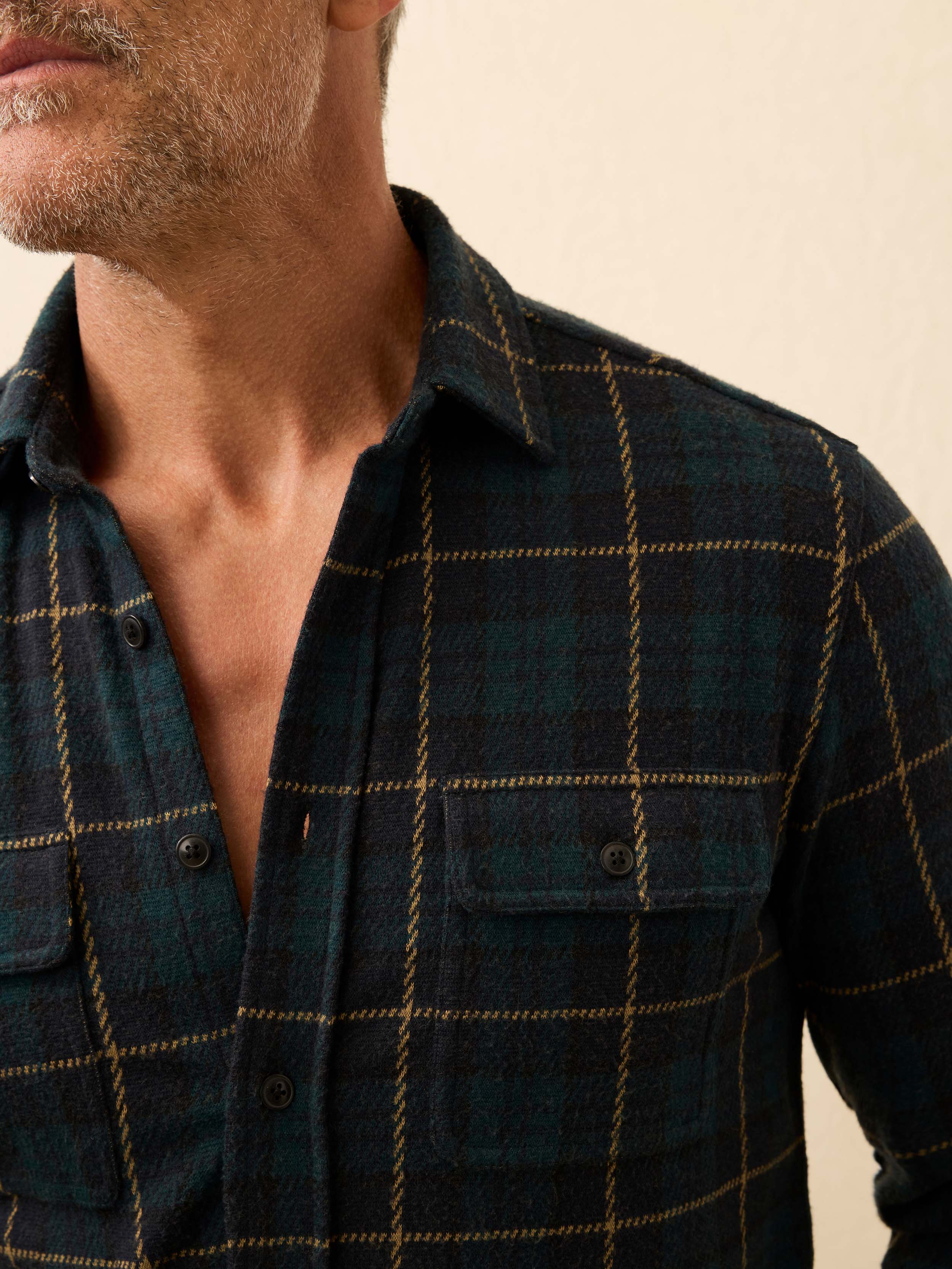 Legend™ Sweater Shirt - Lodge Blackwatch Plaid - Image 2