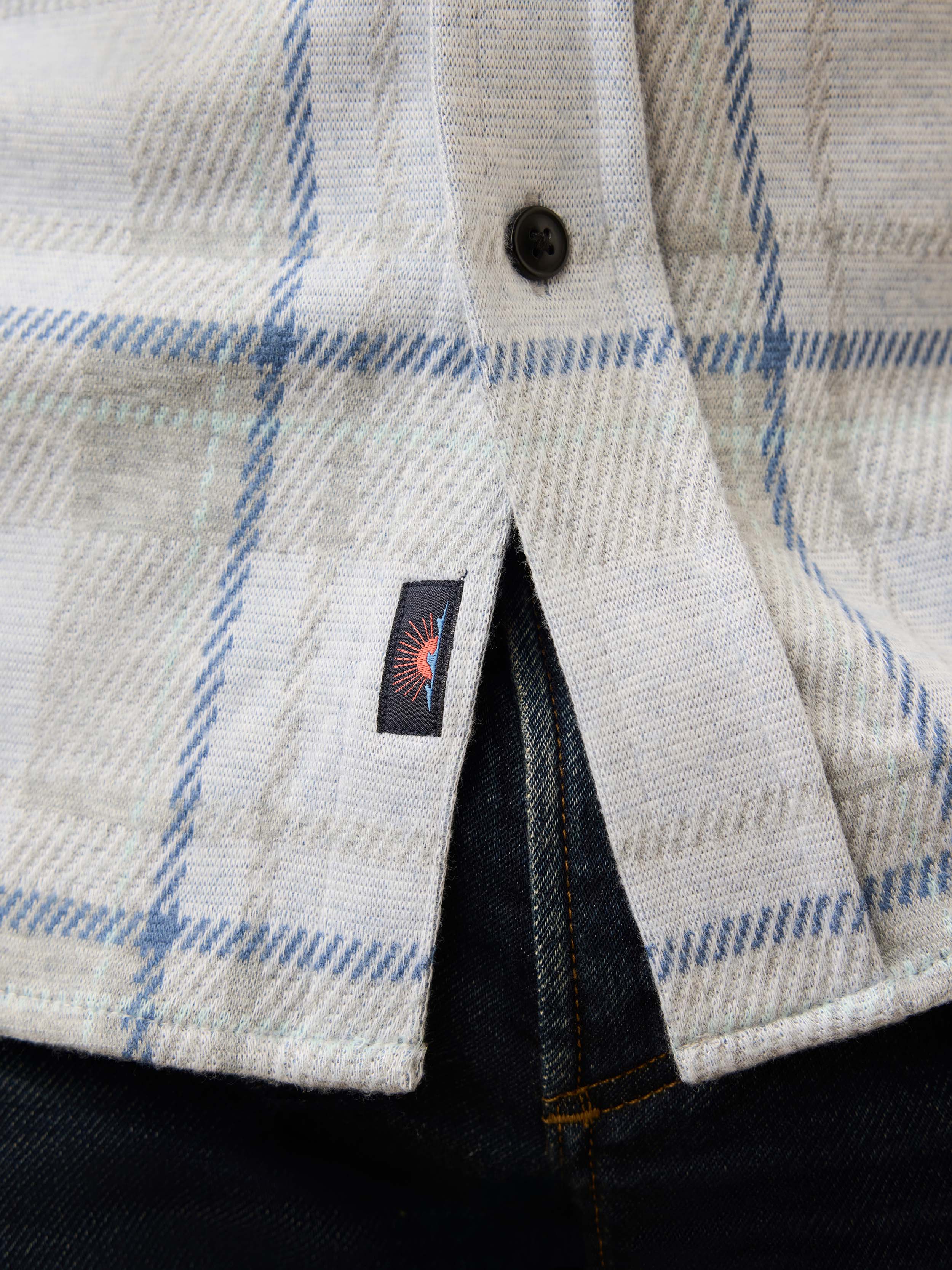 Legend™ Sweater Shirt - Maine Sky Plaid - Image 5