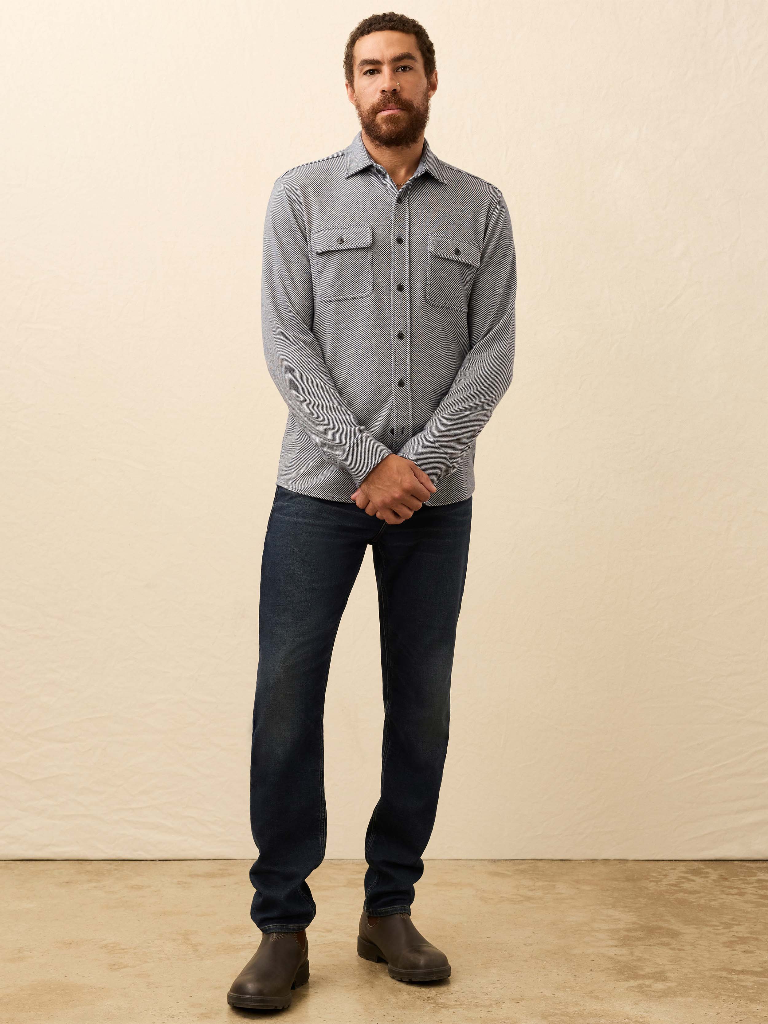 Legend™ Sweater Shirt - Navy Ink Twill - Image 2