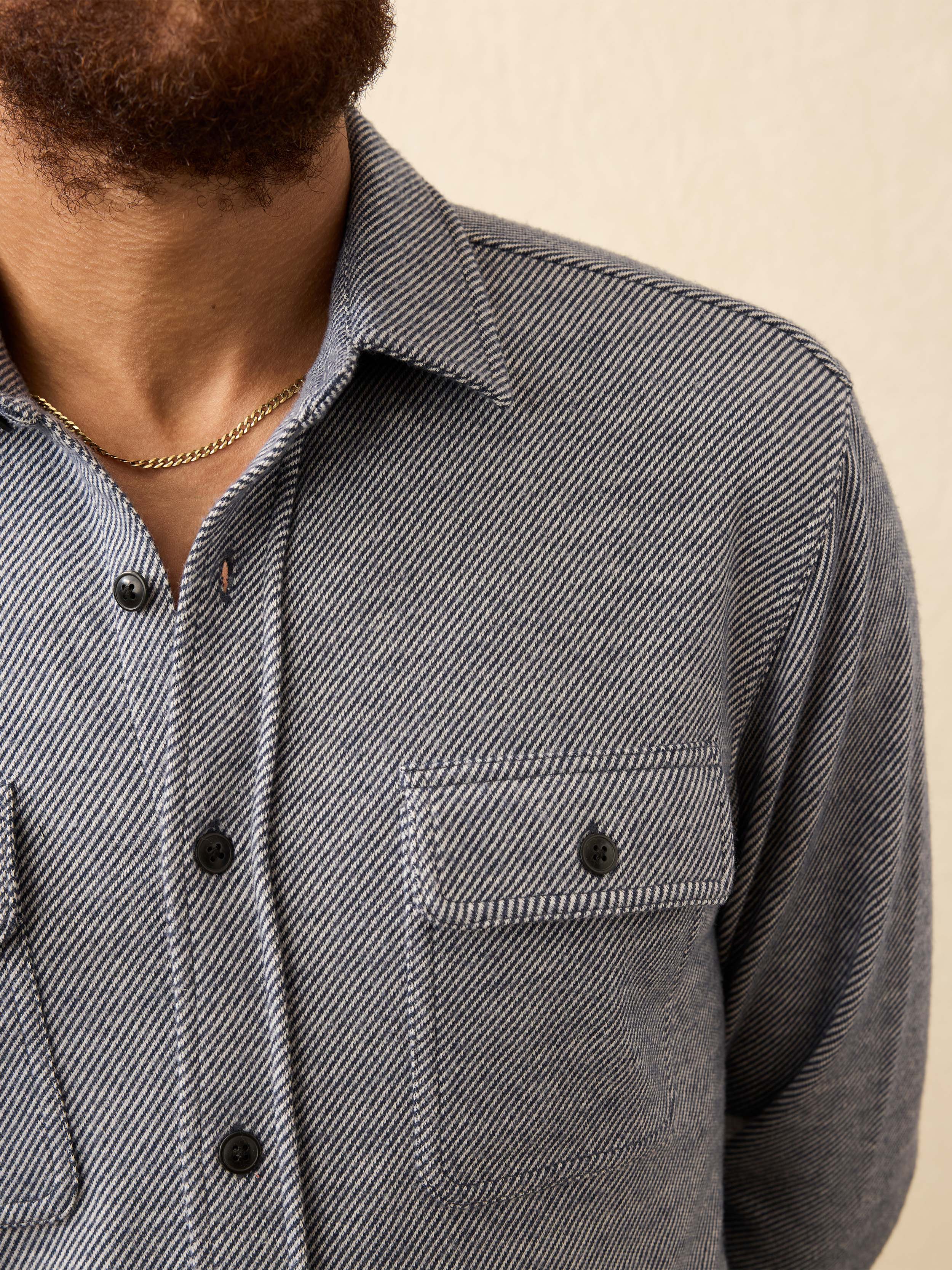 Legend™ Sweater Shirt - Navy Ink Twill - Image 3