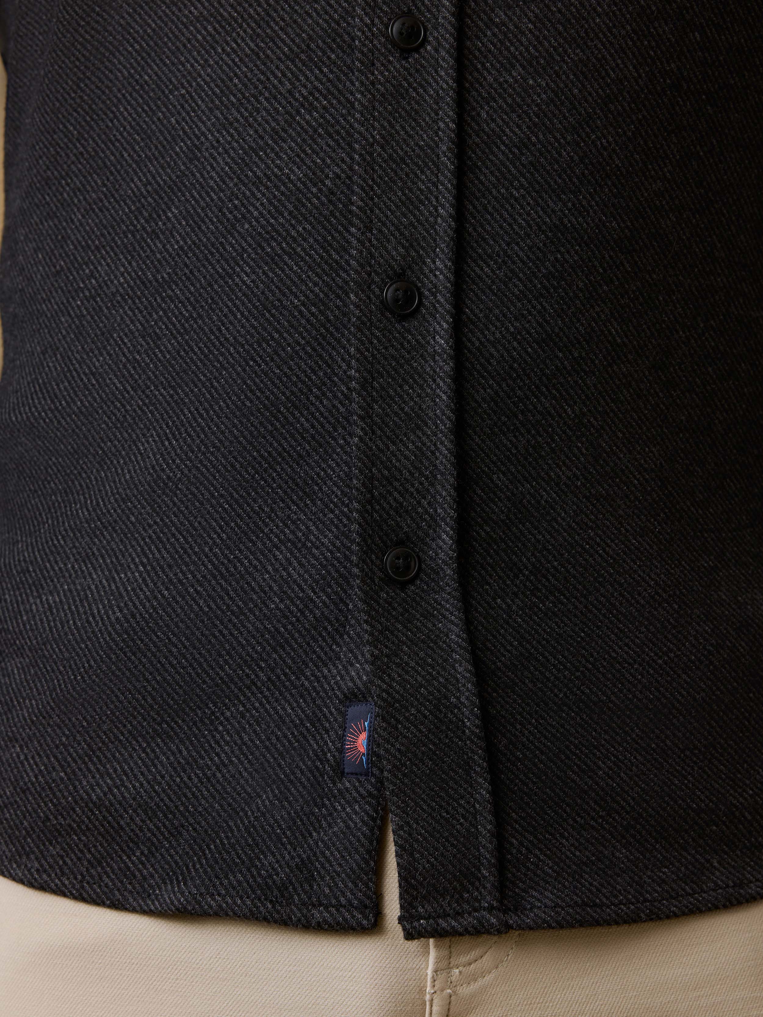 Legend™ Sweater Shirt (Single Pocket) - Heathered Black Twill - Image 5