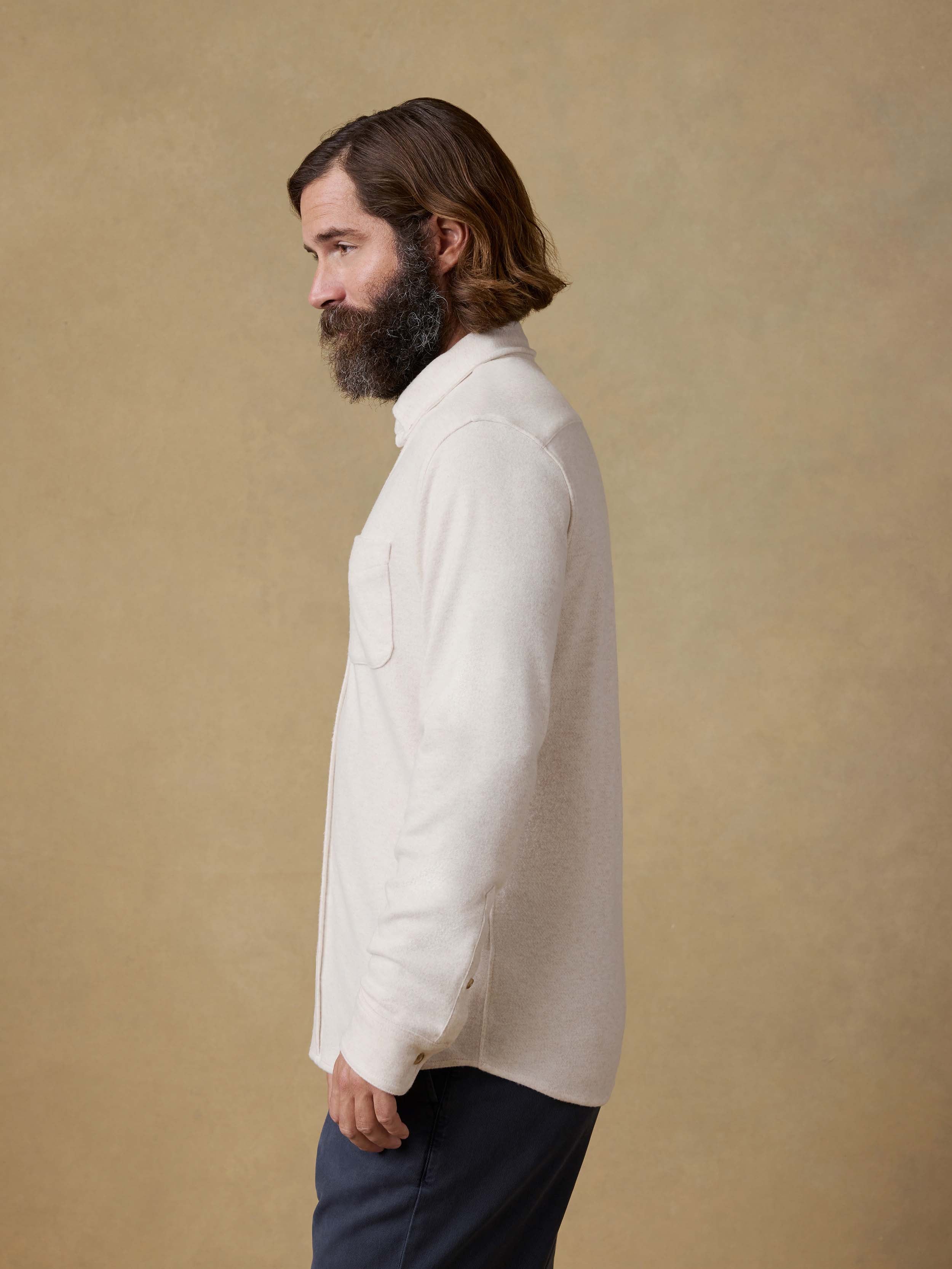 Legend™ Sweater Shirt (single Pocket) - Off White - Image 6