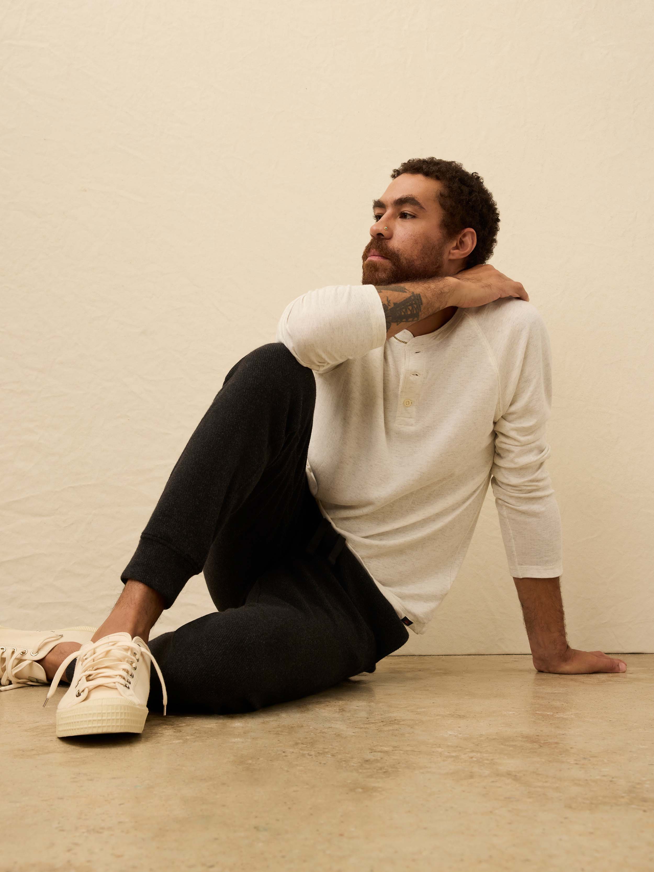 Legend™ Sweatpant - Heathered Black Twill - Image 5