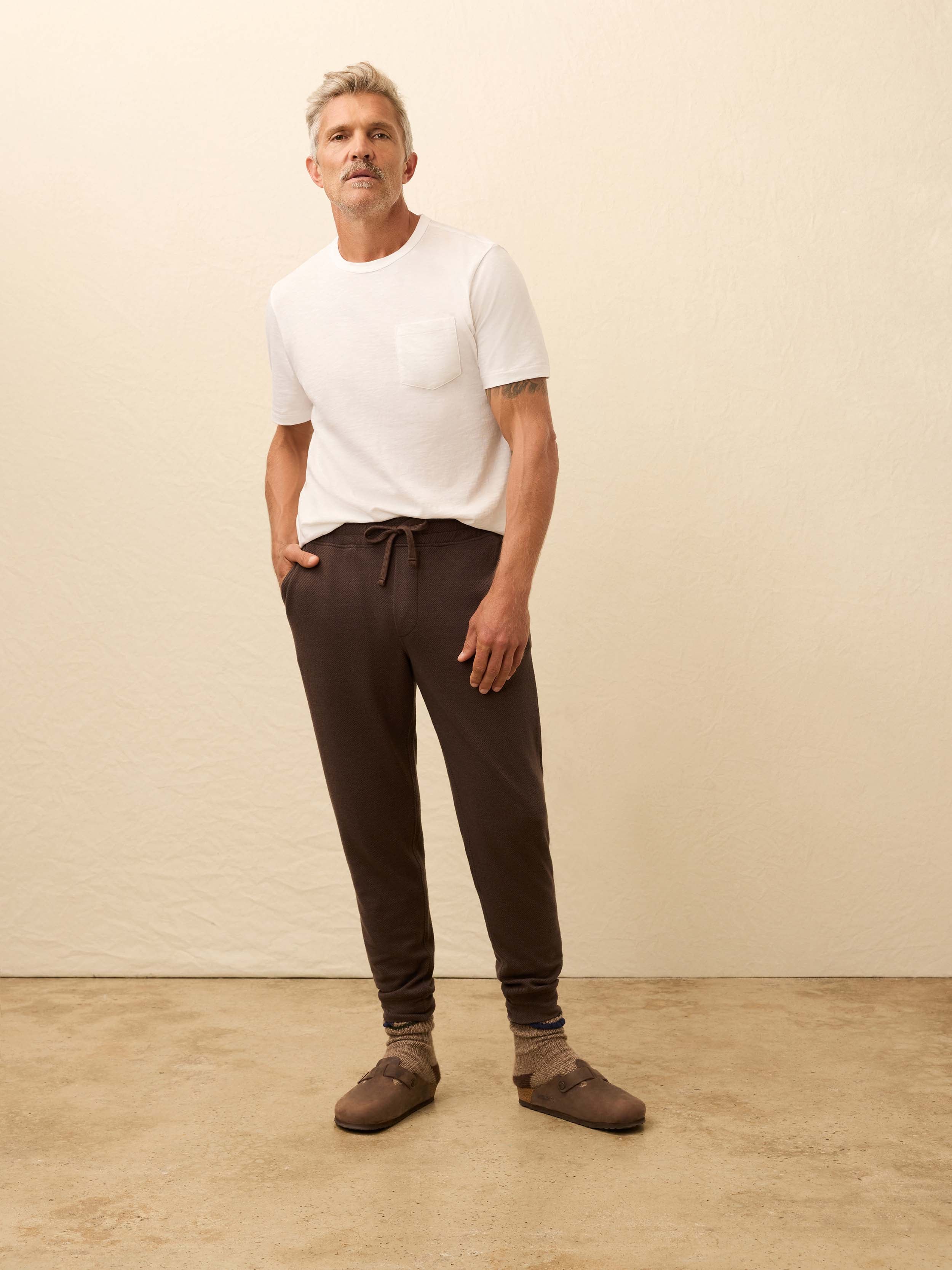 Legend™ Sweatpant - Valley Brown Twill - Image 3