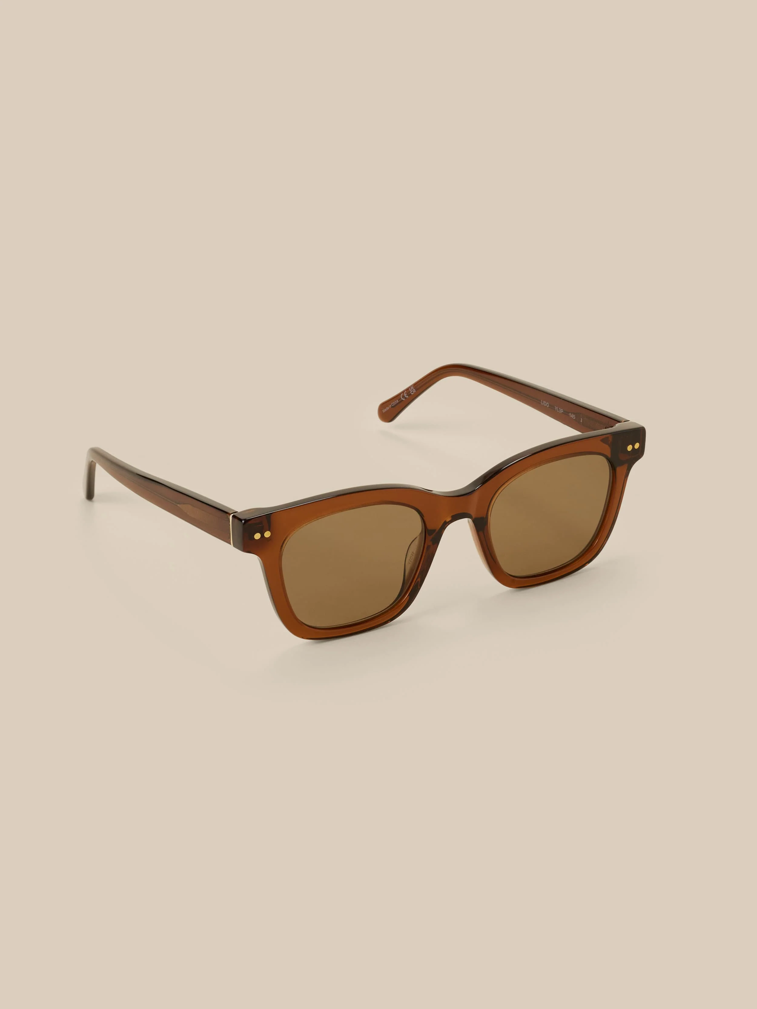 Lido Sunglasses - Chestnut