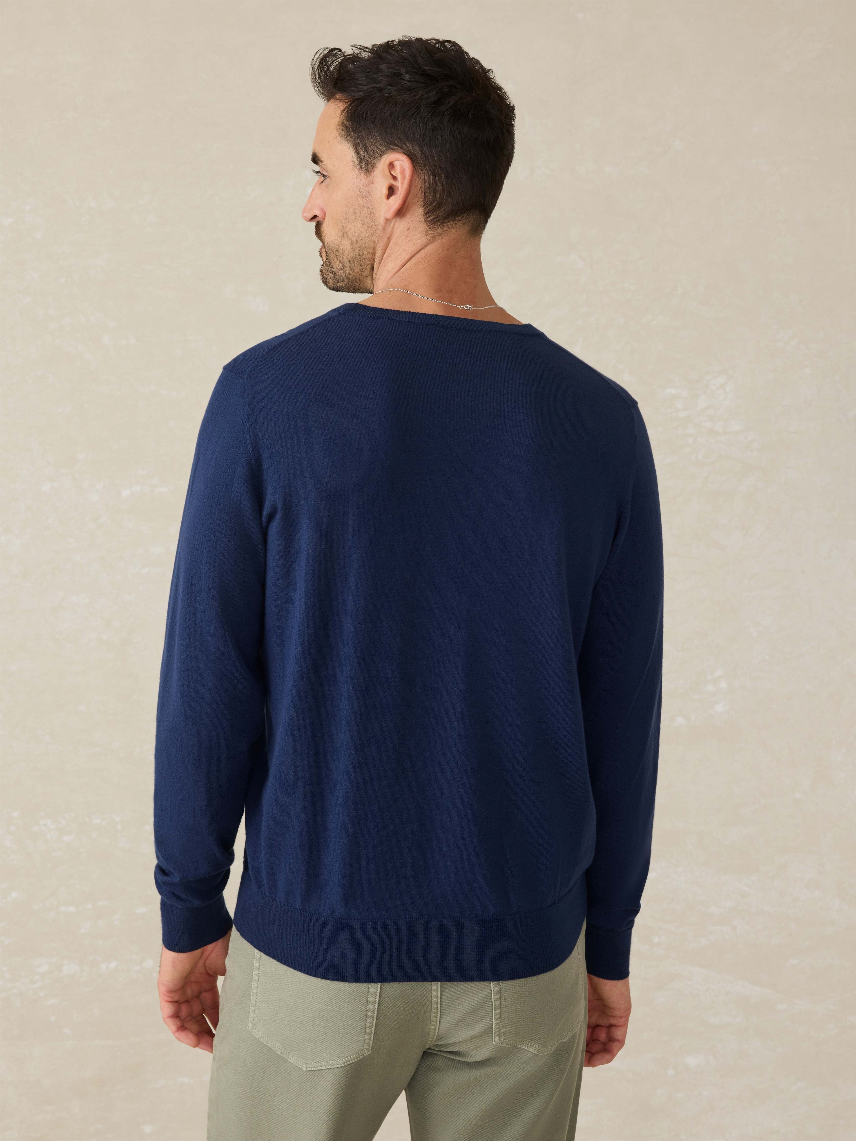 Movement™ Crewneck Sweater - Marine Navy - Image 3