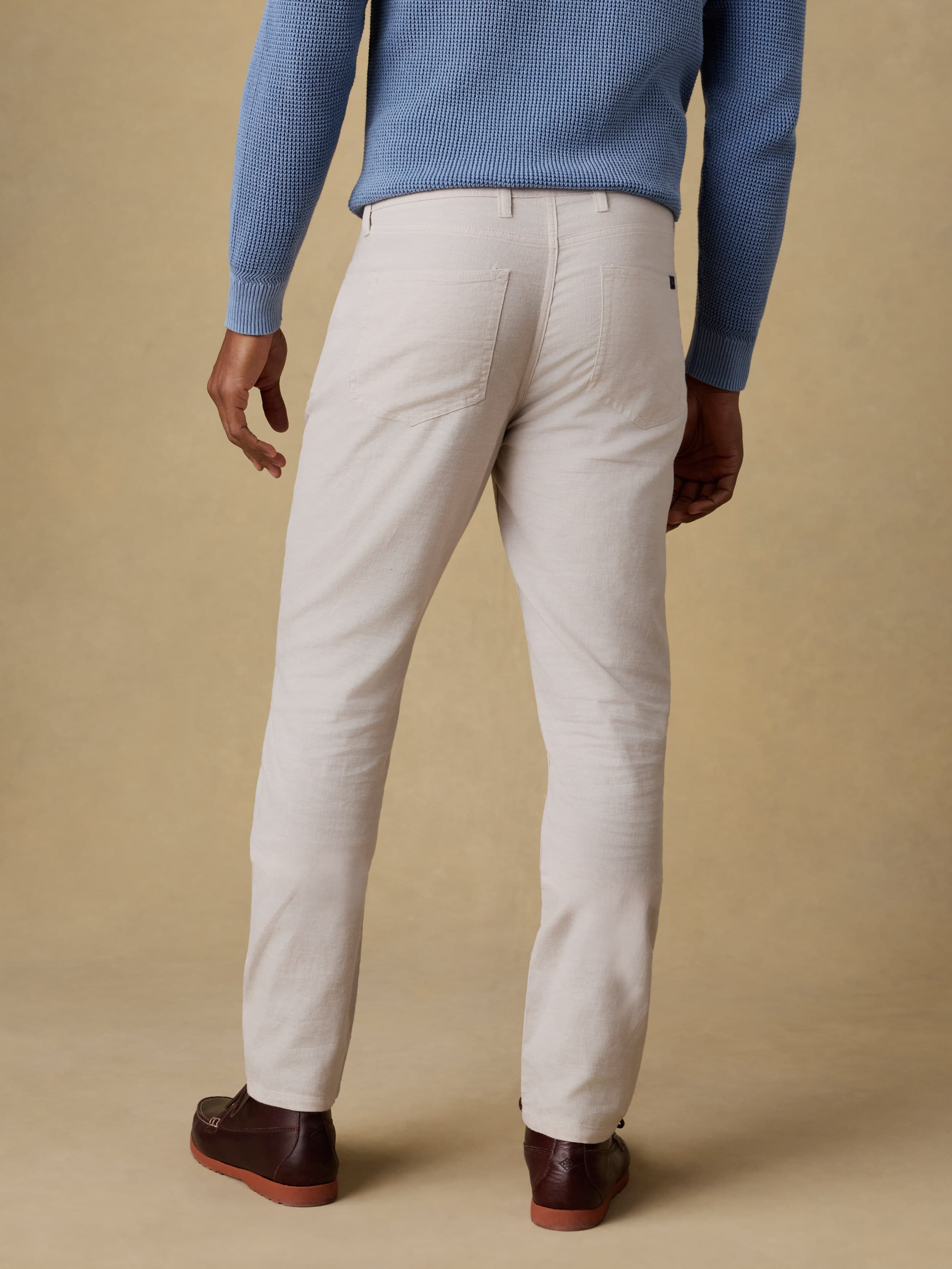 Movement™ Linen 5-Pocket Pant - Dorset Sand - Image 5