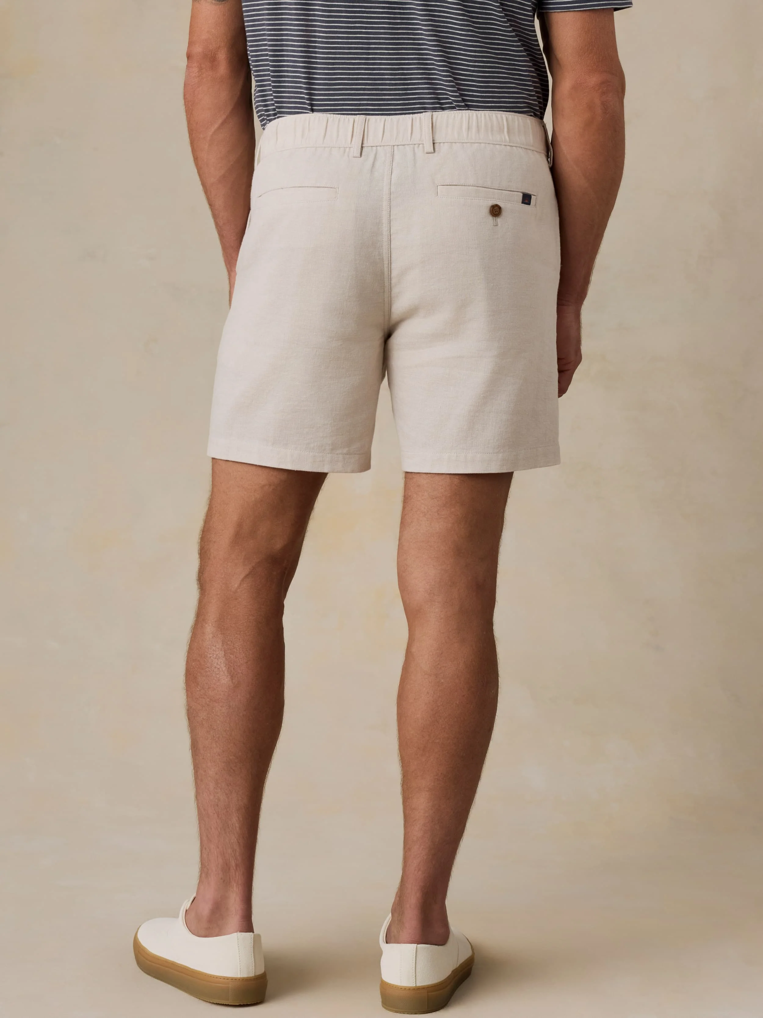 Movement™ Linen Short - Dorset Sand - Image 3