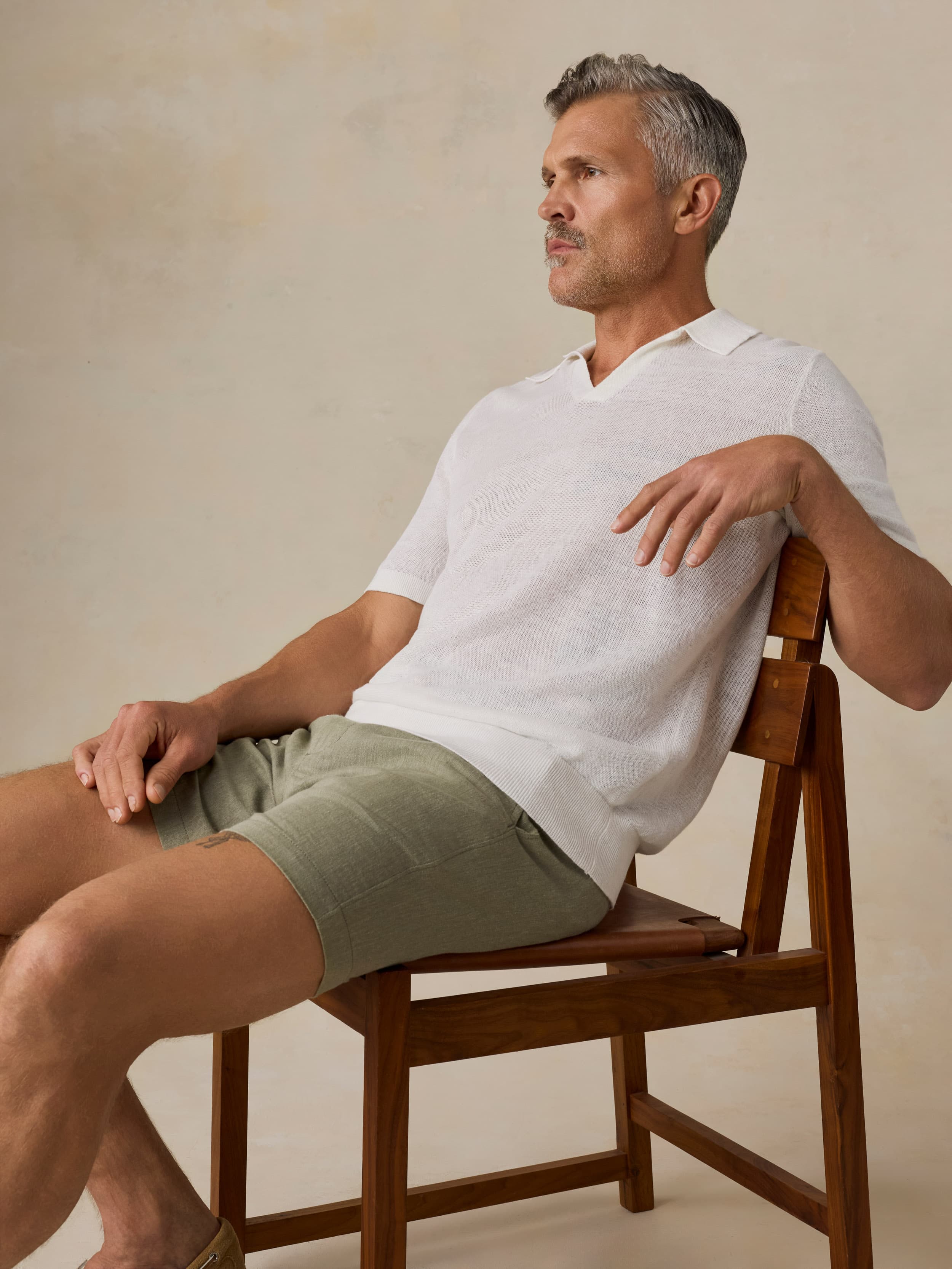 Movement™ Linen Short - Sage Cliff - Image 3