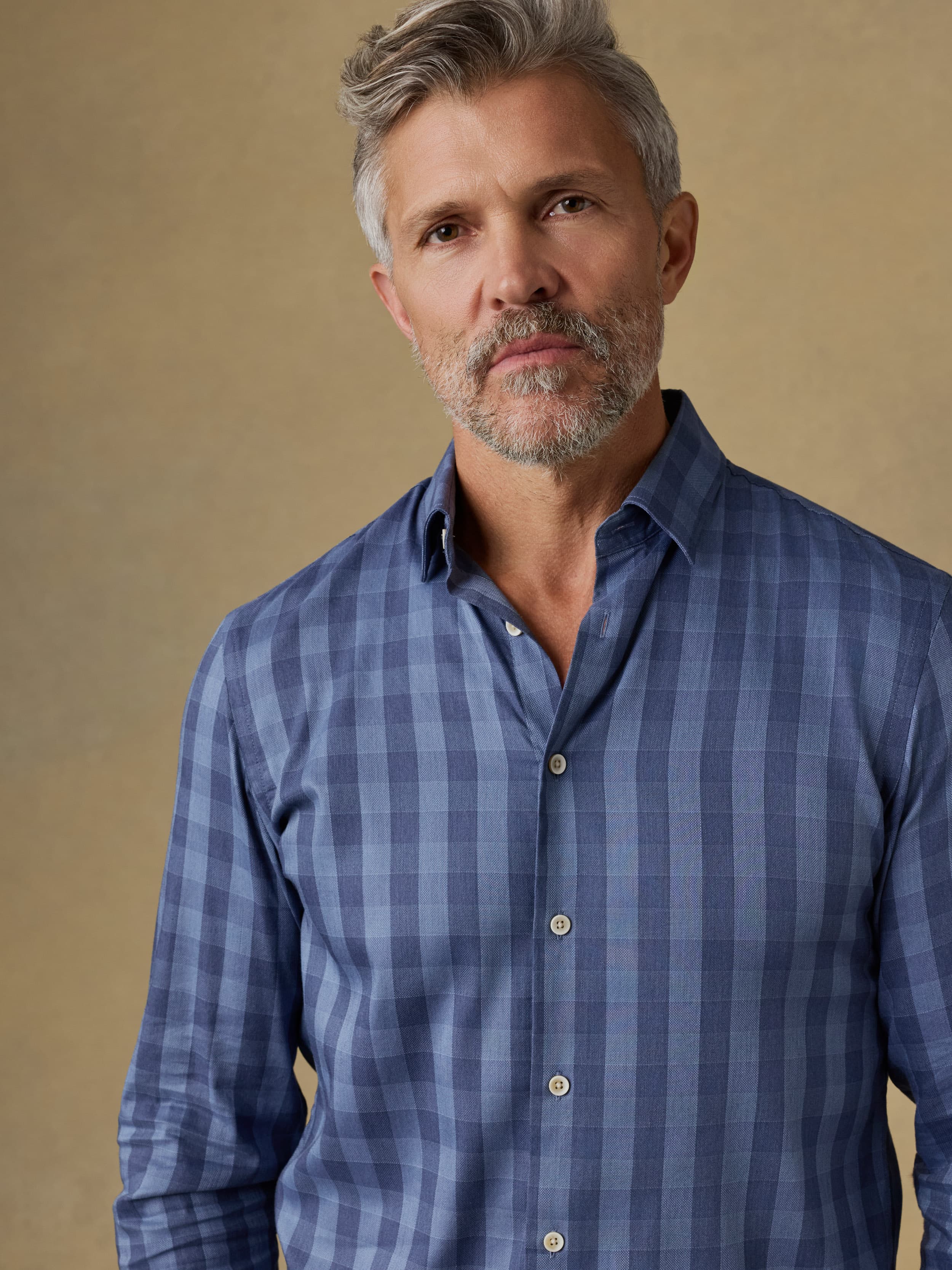 Movement™ Monterey Shirt - Navy Tide Check - Image 4