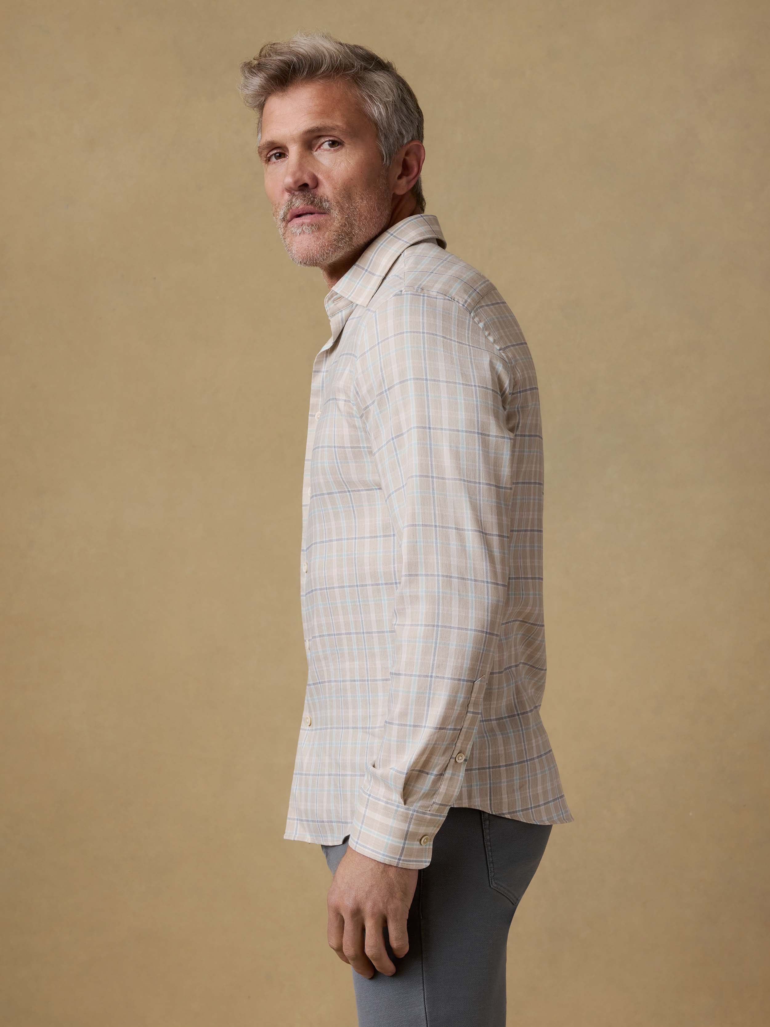 Movement™ Monterey Shirt - Sandy Reef Plaid - Image 6